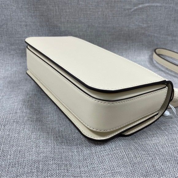 Tory Burch TORY BURCH Eleanor New Cream Small Convertible Shoulder Bag Size ONE SIZE - 6 Thumbnail