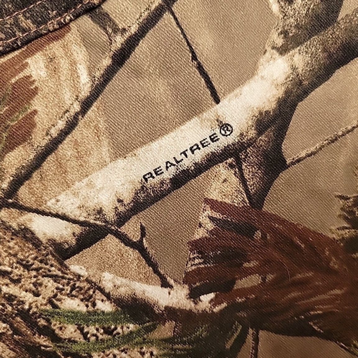 Realtree VINTAGE Gamehide Shirt Mens XL Brown Realtree AP Camoflage 100% Cotton Hunting Shirt Size US XL / EU 56 / 4 - 3 Thumbnail