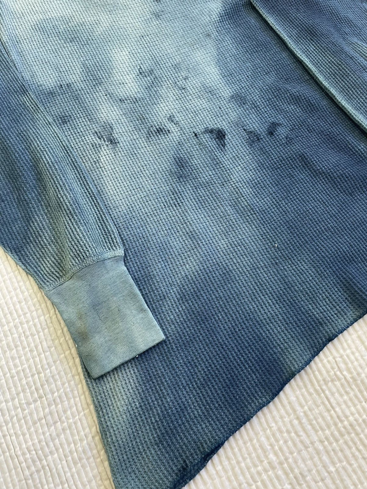 Indigo Indigo Schloppy Dyed Sun Faded Thermal Size US M / EU 48-50 / 2 - 3 Thumbnail