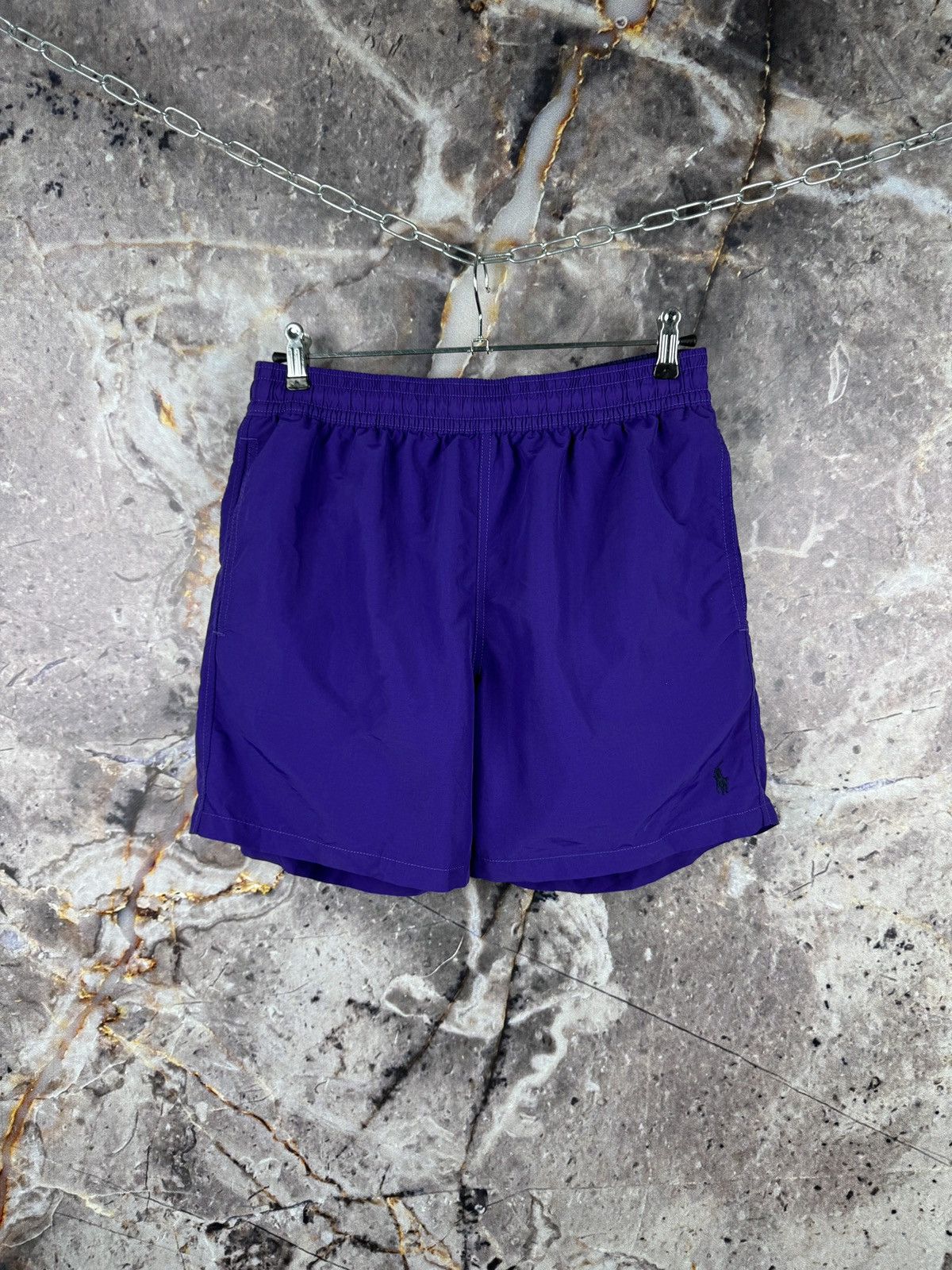 Polo Ralph Lauren Men’s Polo Ralph Lauren Shorts Purple Streetwear Size Medium Size US 32 / EU 48 - 1 Thumbnail