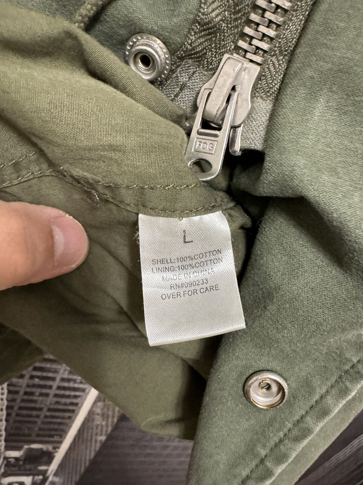 Fear of God 🔥OG FOG Fear of God Collection One Army Vest SZ Large Size US L / EU 52-54 / 3 - 6 Thumbnail