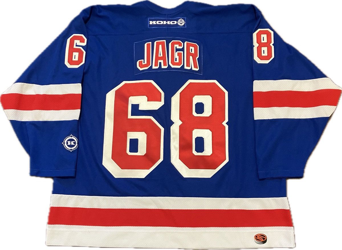 Koho New York Rangers Jaromir Jagr KOHO NHL Hockey Jersey Size 2X Size US XXL / EU 58 / 5 - 4 Thumbnail