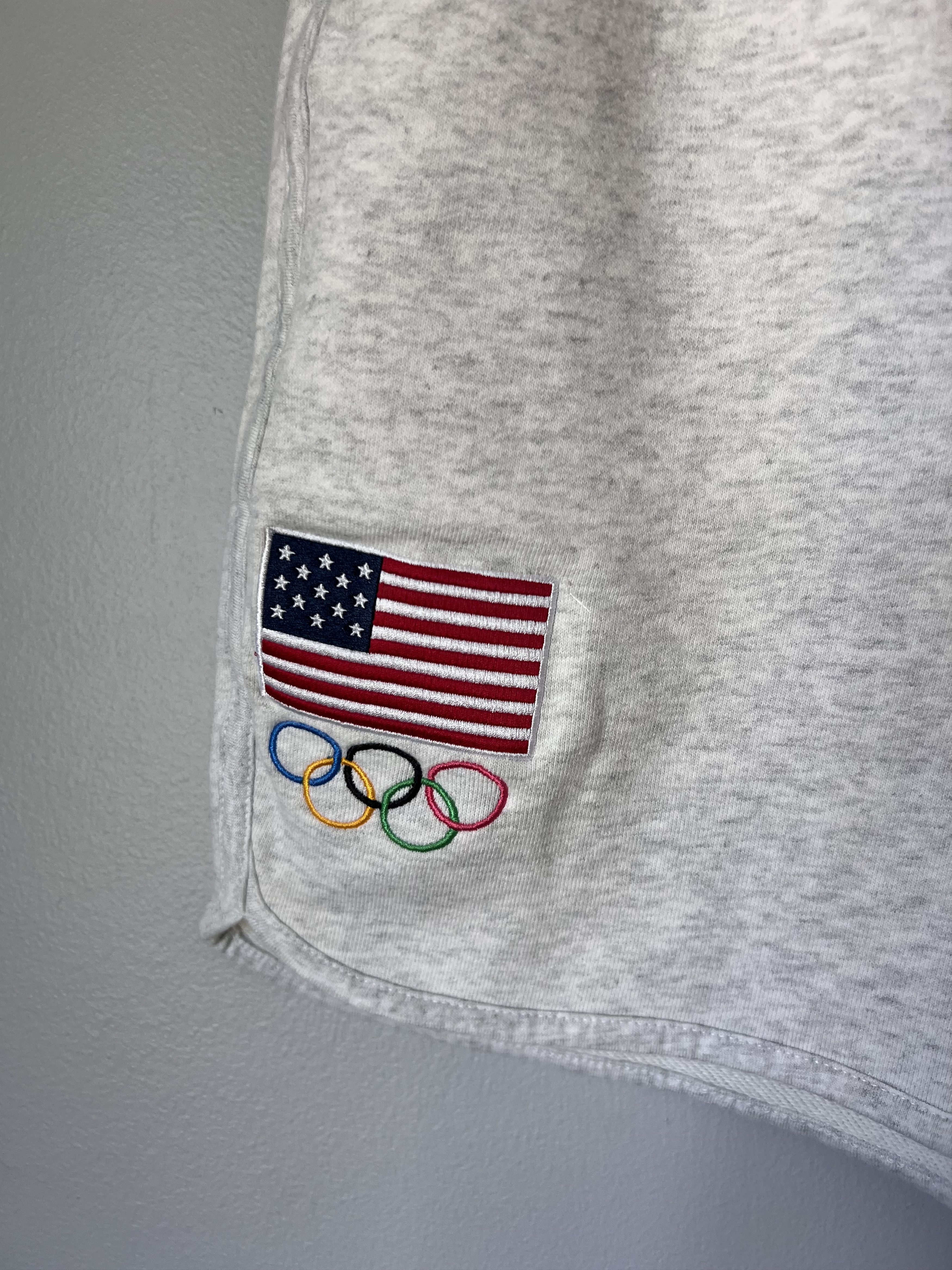 Kith Kith Olympics USA Jordan Baby Terry Shorts in Heather Grey Size US 34 / EU 50 - 2 Thumbnail