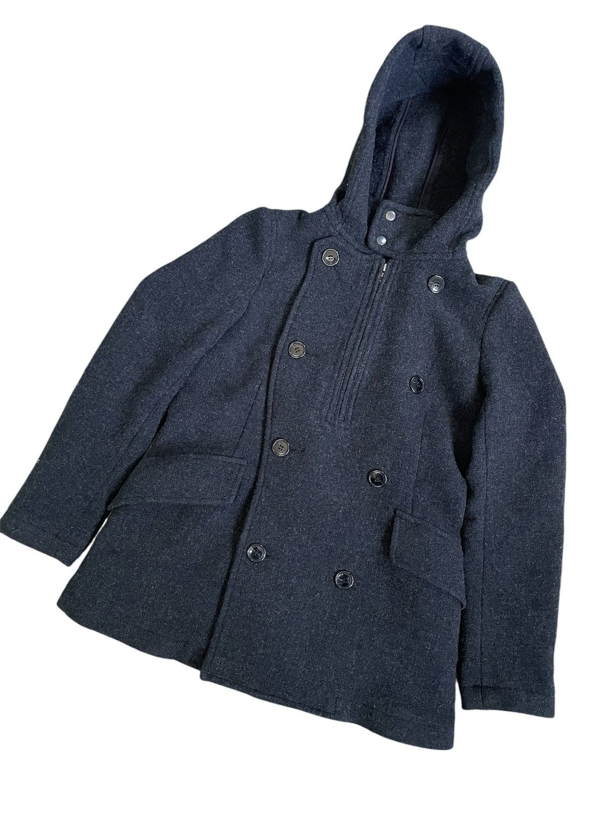CABANE de ZUCCa Cabane De Zucca Wool Jacket With Hoodie Size US M / EU 48-50 / 2 - 1 Thumbnail