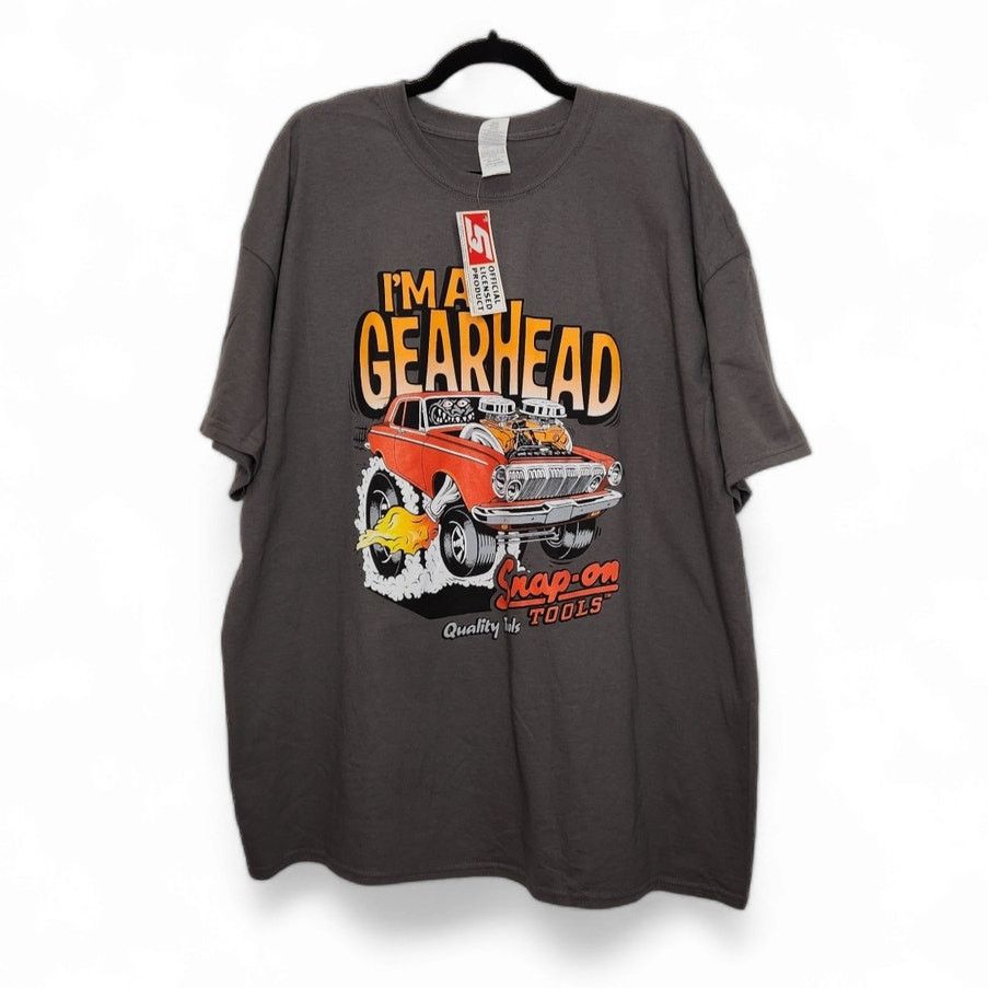 Vintage NWT Snap On Gearhead Car Auto Sports Shirt 2XL Gray Vintage Size US XXL / EU 58 / 5 - 1 Thumbnail