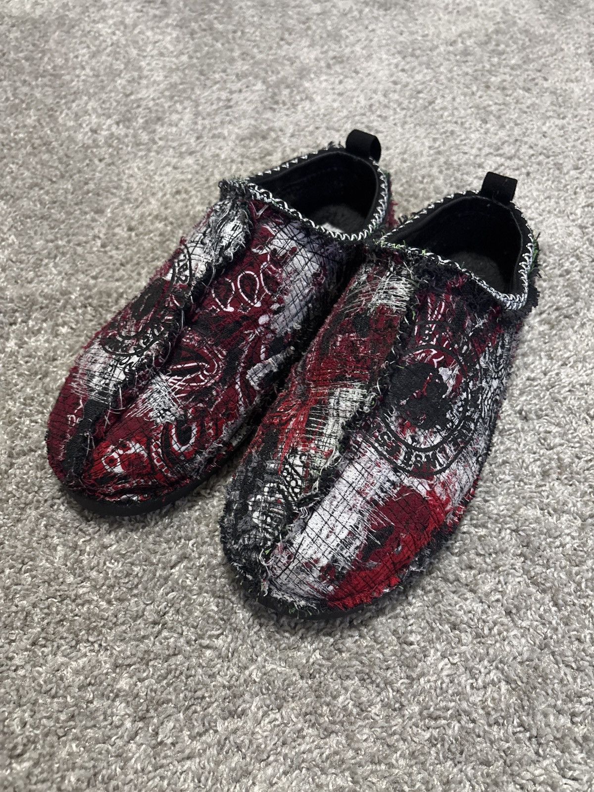 Kapital boro slides (kapital/undercover inspired) Size US 10 / EU 43 - 2 Thumbnail