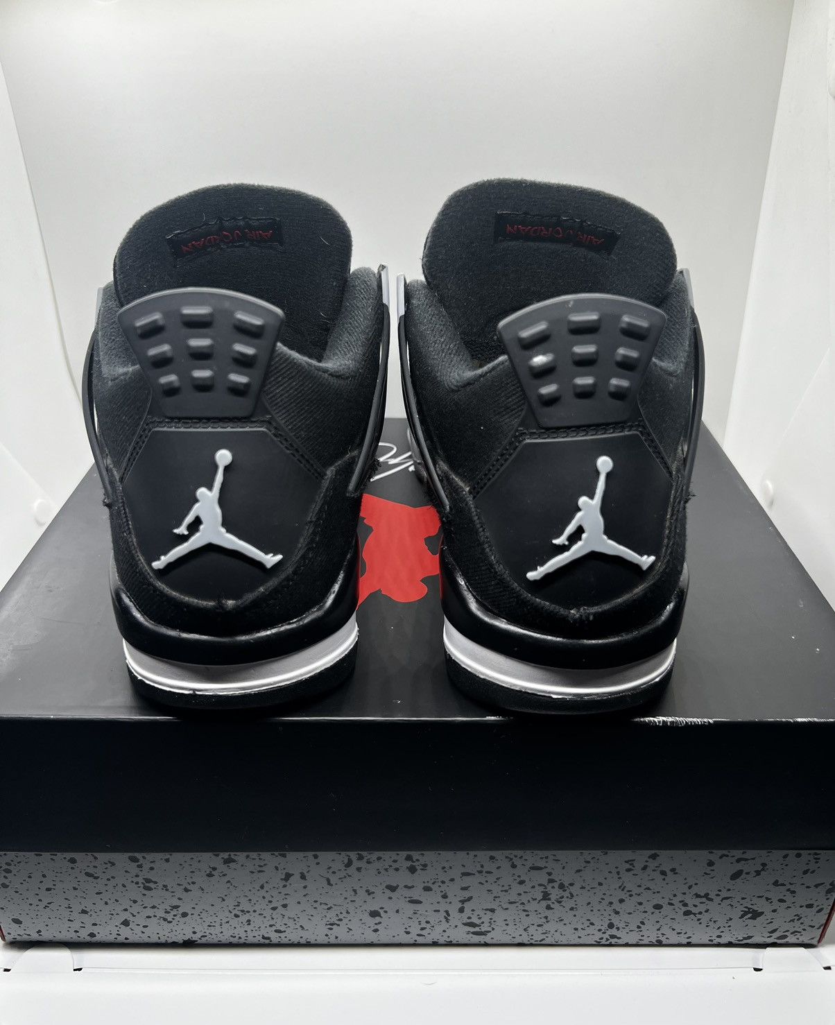 Jordan Brand Air Jordan 4 Retro SE Black Canvas (GS) Size US 7 / EU 40 - 4 Thumbnail