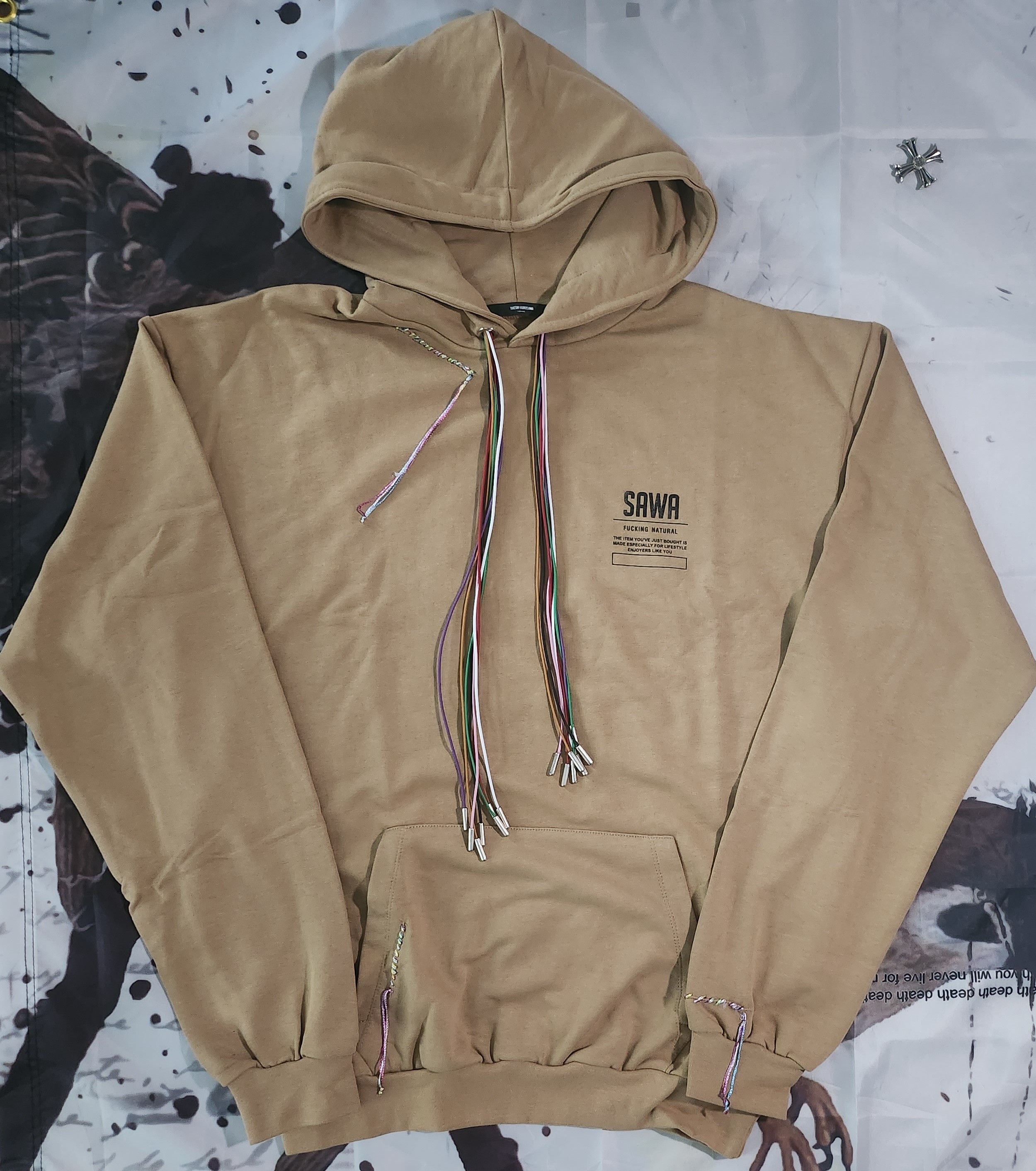 Takeshy Kurosawa Takeshy Kurosawa Multi-Cord Stitched Hoodie Size US XL / EU 56 / 4 - 1 Thumbnail