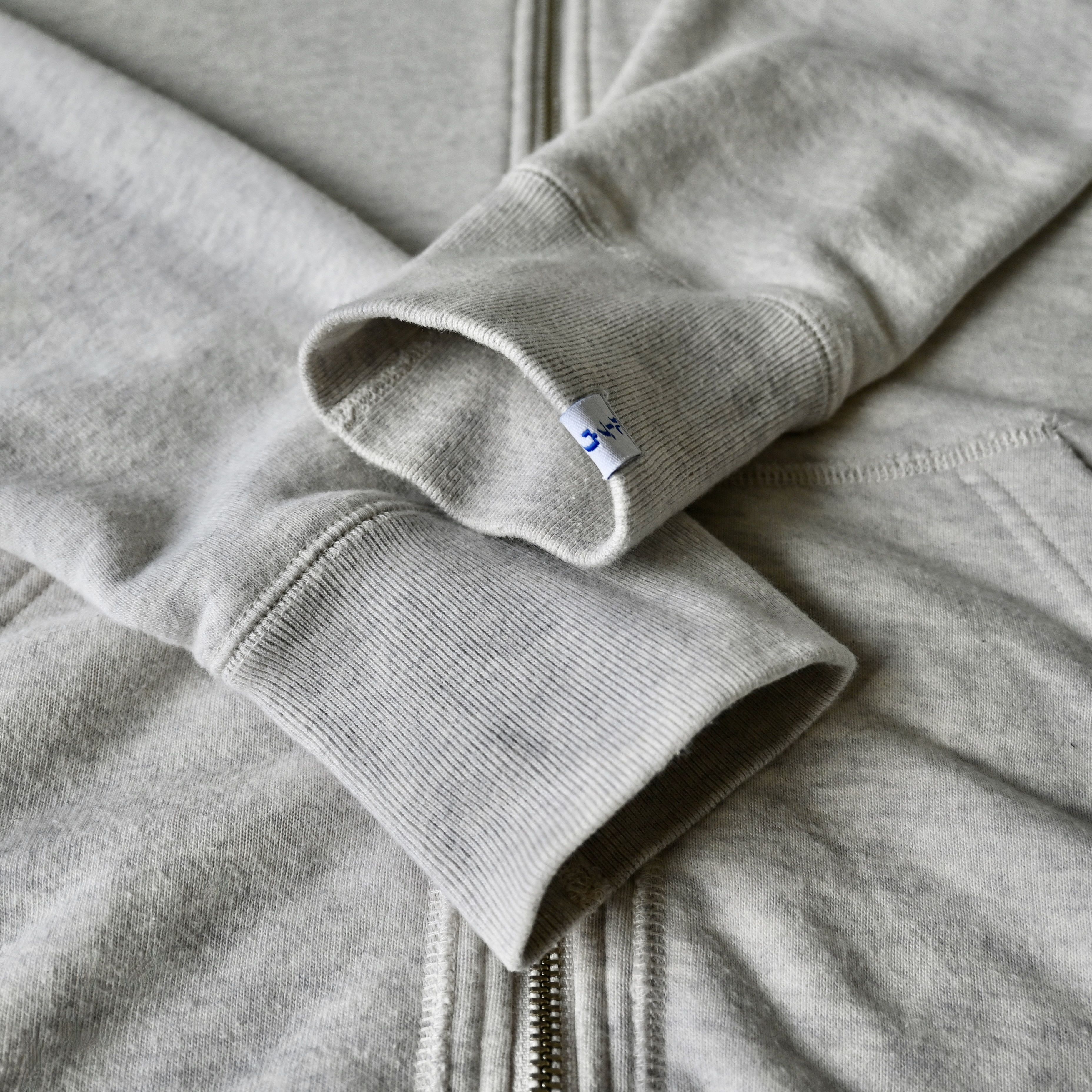 Beams Plus × Loopwheeler Beams Plus x Loopwheeler zip hoodie, oatmeal, made in Japan Size US L / EU 52-54 / 3 - 23 Thumbnail