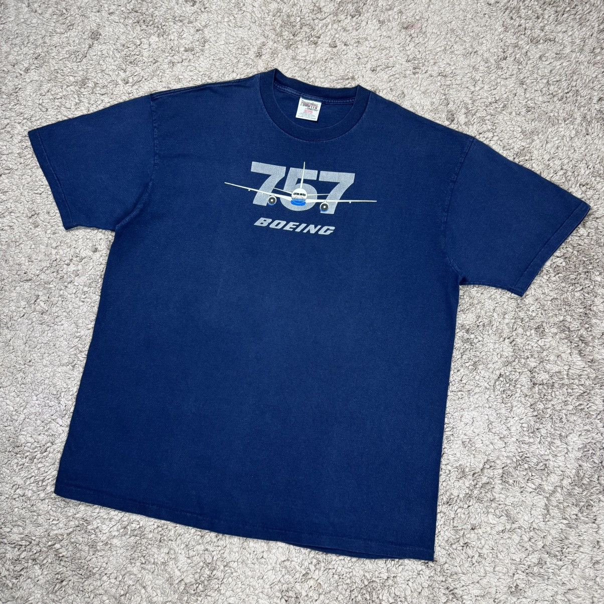 Vintage Vintage Boeing 757 T-shirt Size US XXL / EU 58 / 5 - 4 Thumbnail