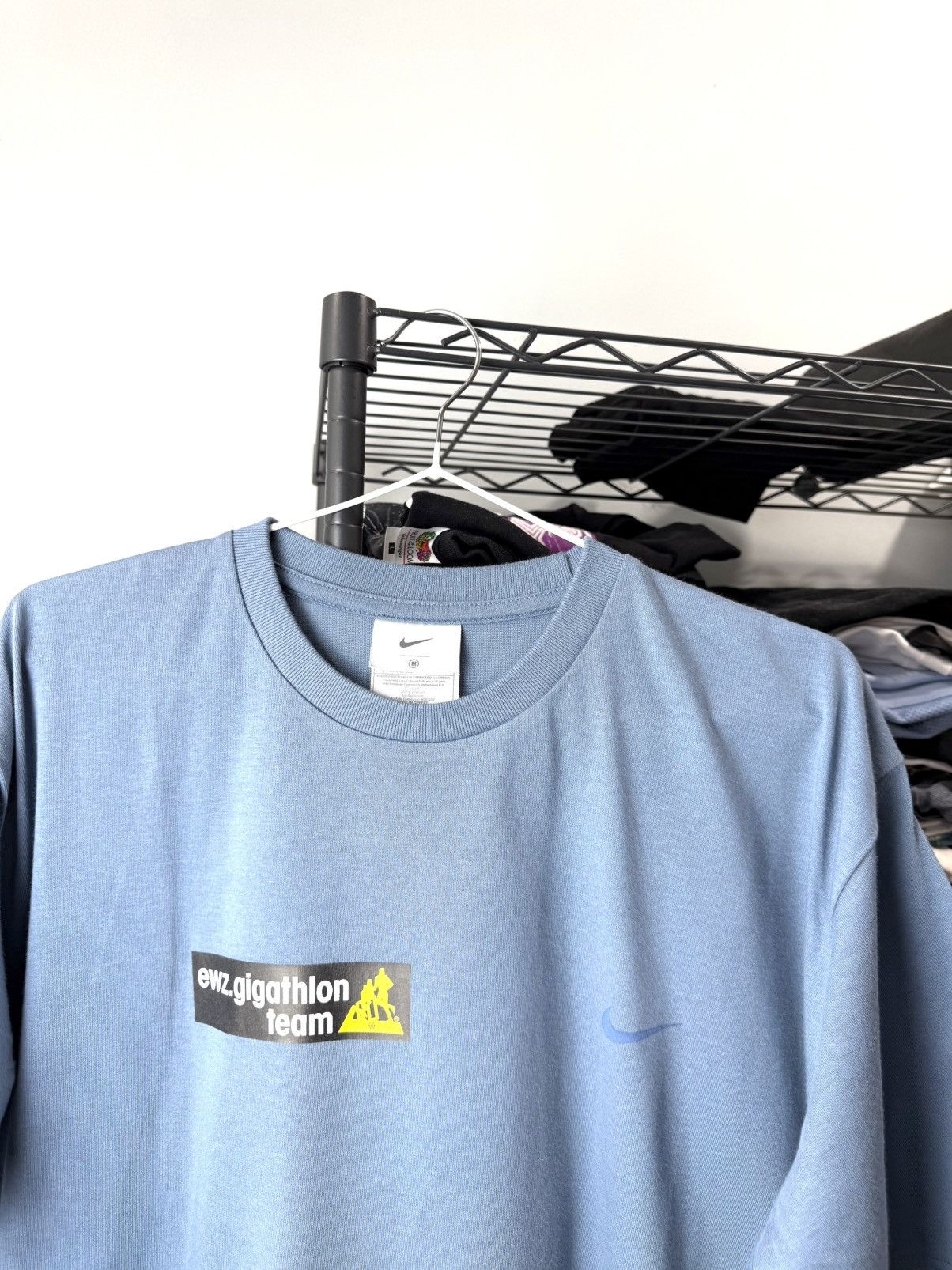 Nike 00’s Vintage Nike Marathon T Shirt Y2K Size US M / EU 48-50 / 2 - 3 Thumbnail