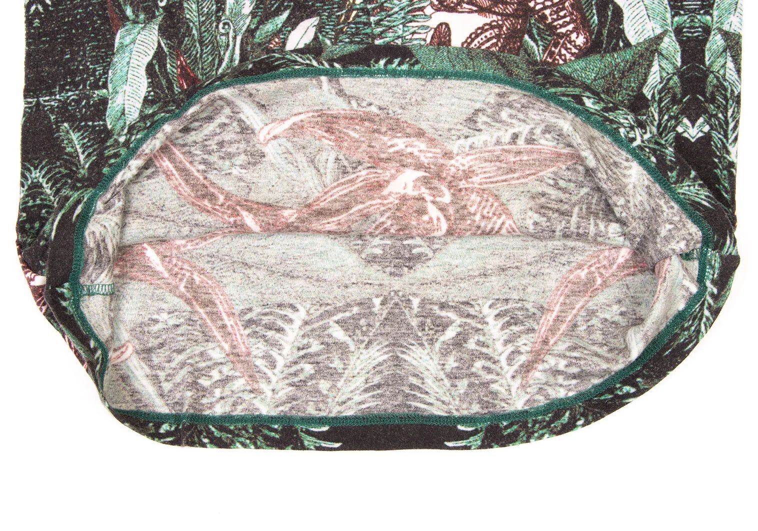 Jean Paul Gaultier Native Print V-Neck T-Shirt in Red, Green, and White Size US M / EU 48-50 / 2 - 5 Thumbnail
