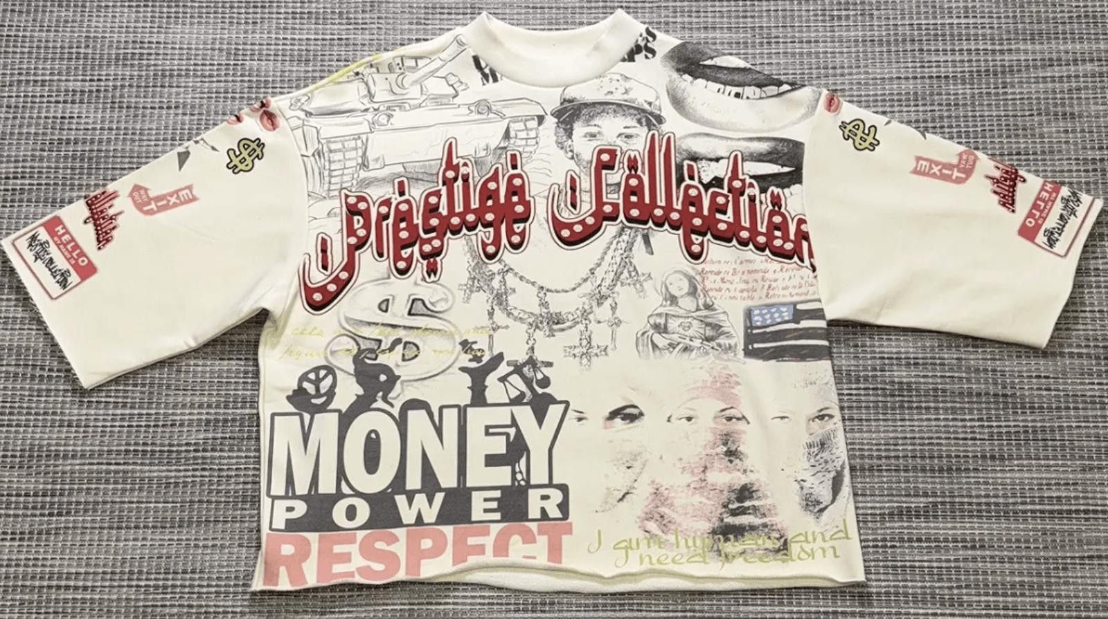 Other Prestige Money Power Respect Tee Size US L / EU 52-54 / 3 - 1 Thumbnail