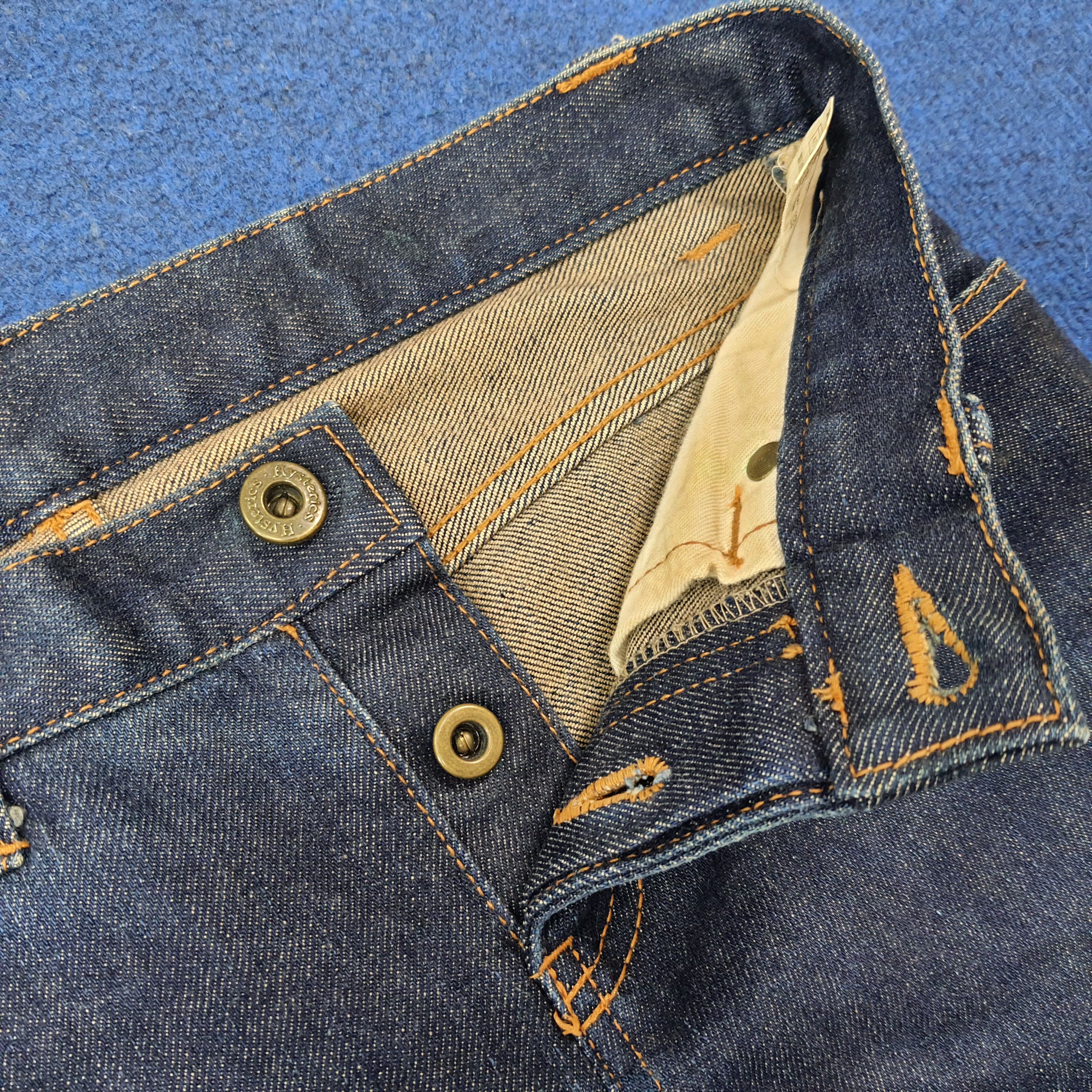 Hysteric Glamour Vintage Hysterics Raiders Custom Iconic Logo Jeans C272N6 Size 27" / US 4 / IT 40 - 8 Thumbnail