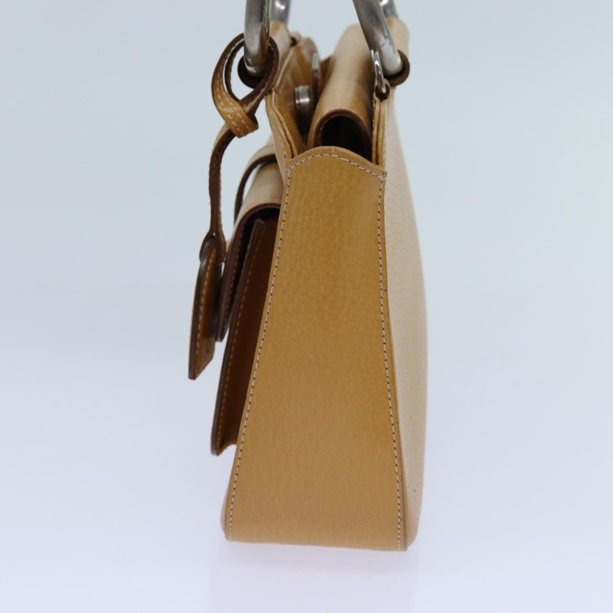 Gucci GUCCI Hand Bag Leather Brown Size ONE SIZE - 3 Thumbnail