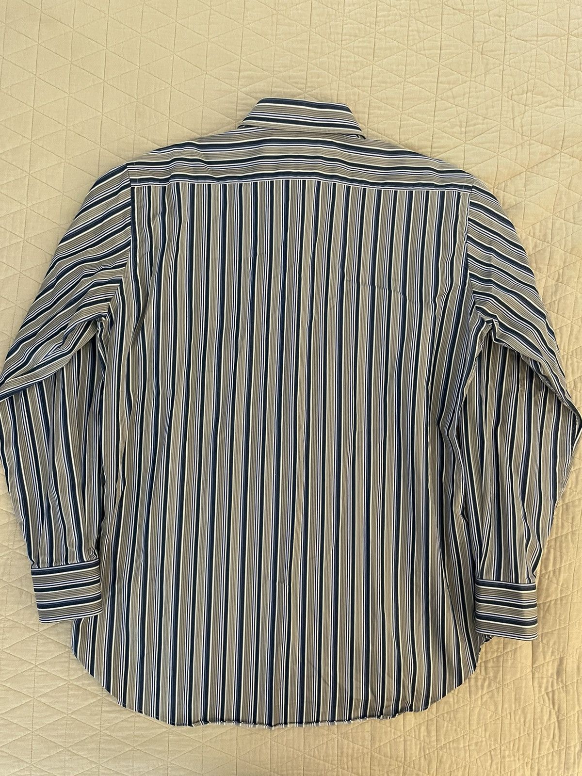 Etro Bold Stripe Spread Collar Sport Shirt Size US XL / EU 56 / 4 - 6 Thumbnail