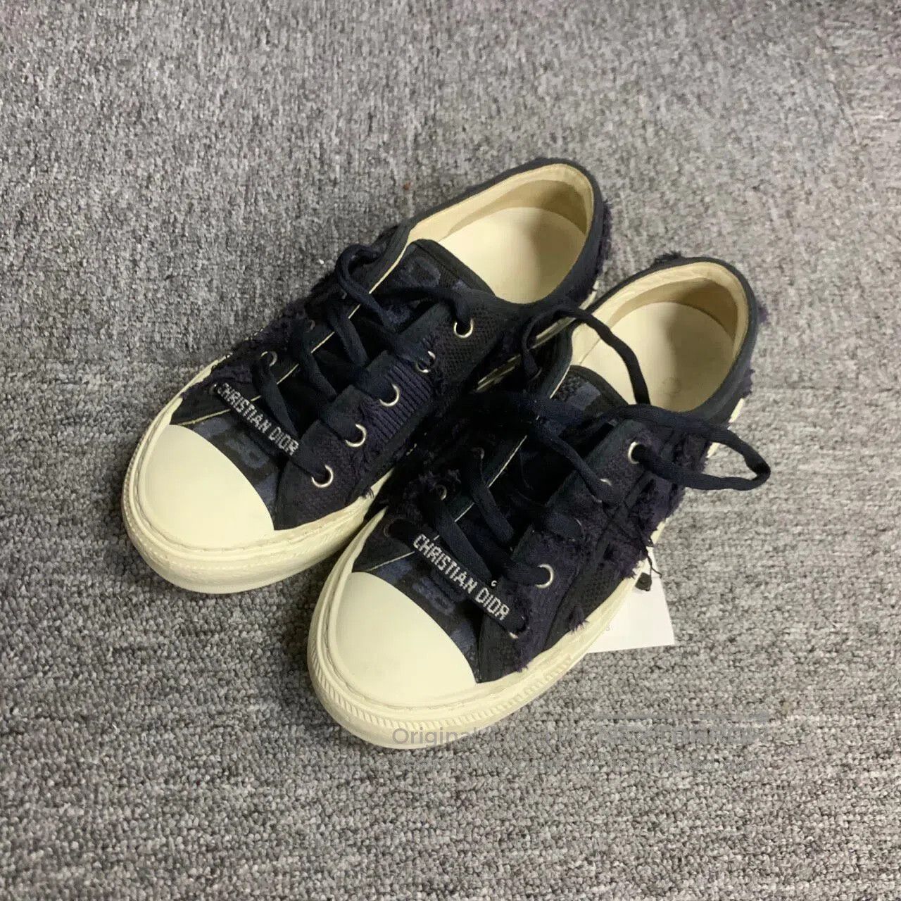 Dior Dior Printed pattern logo sneakers| Size US 4.5 / IT 34.5 - 1 Thumbnail