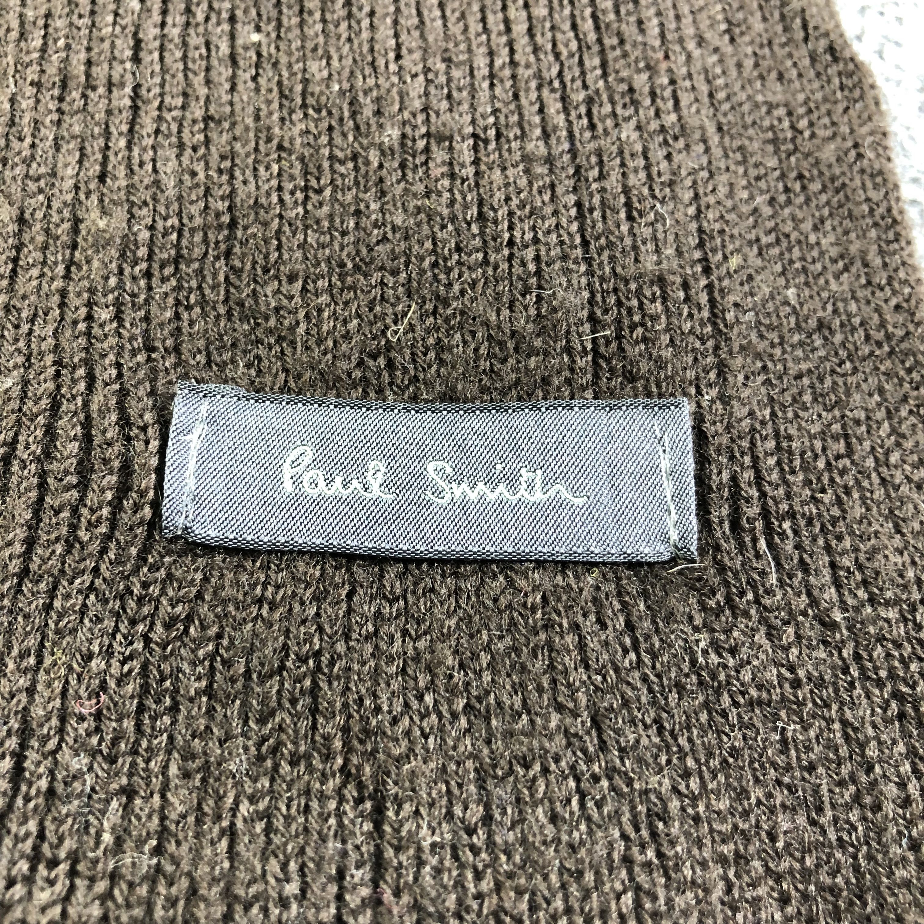 Paul Smith Paul Smith Knit Wool Scarf Muffler Neckwear V2138 Size ONE SIZE - 6 Thumbnail