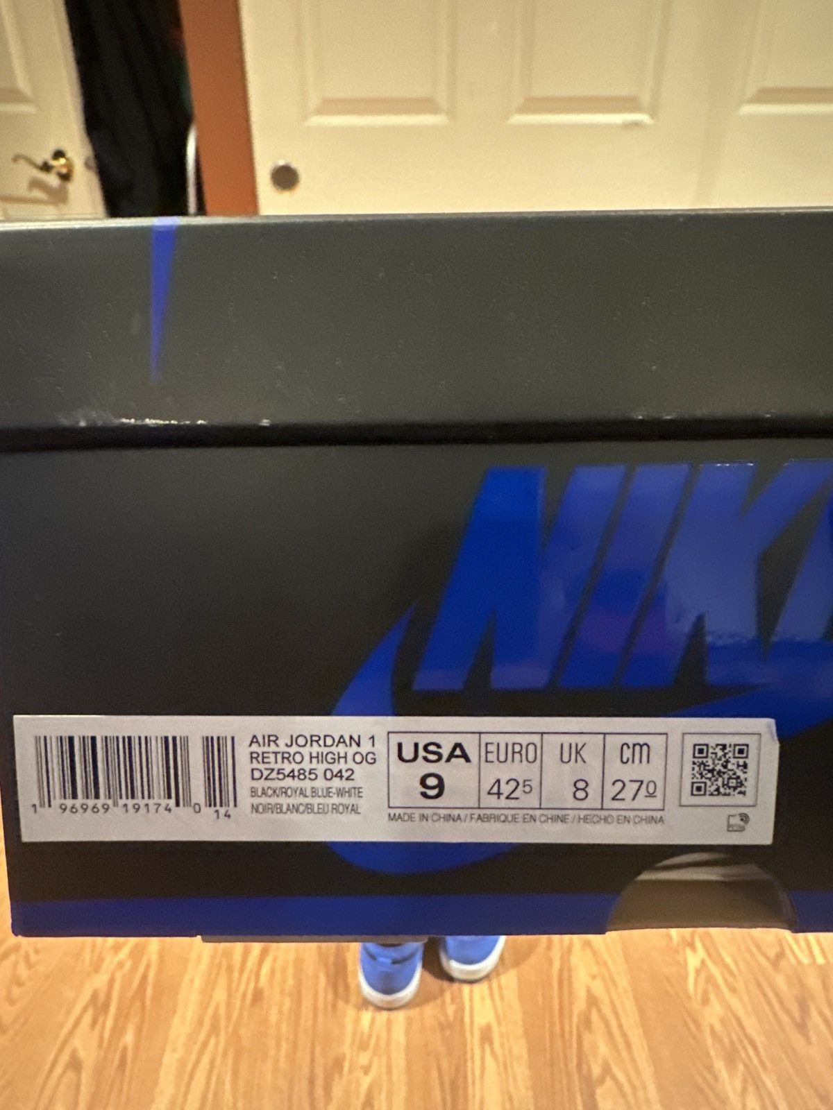 Jordan Brand × Nike Jordan 1 Retro High OG - “Royal Reimagined” Size US 9 / EU 42 - 7 Thumbnail