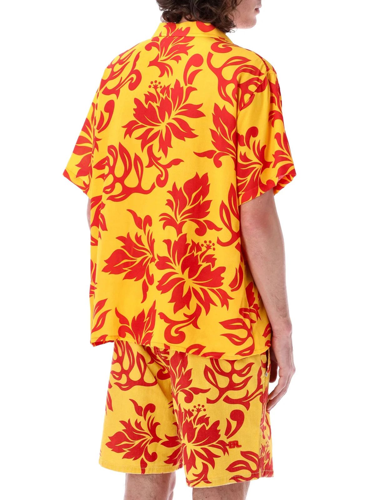 ERL o1y0125 Patterned Shirt in Yellow/Red Size US XL / EU 56 / 4 - 2 Thumbnail