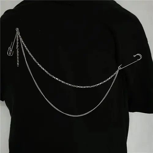 Japanese Brand Double Chain Brooch / Pocket Chain Size ONE SIZE - 3 Thumbnail