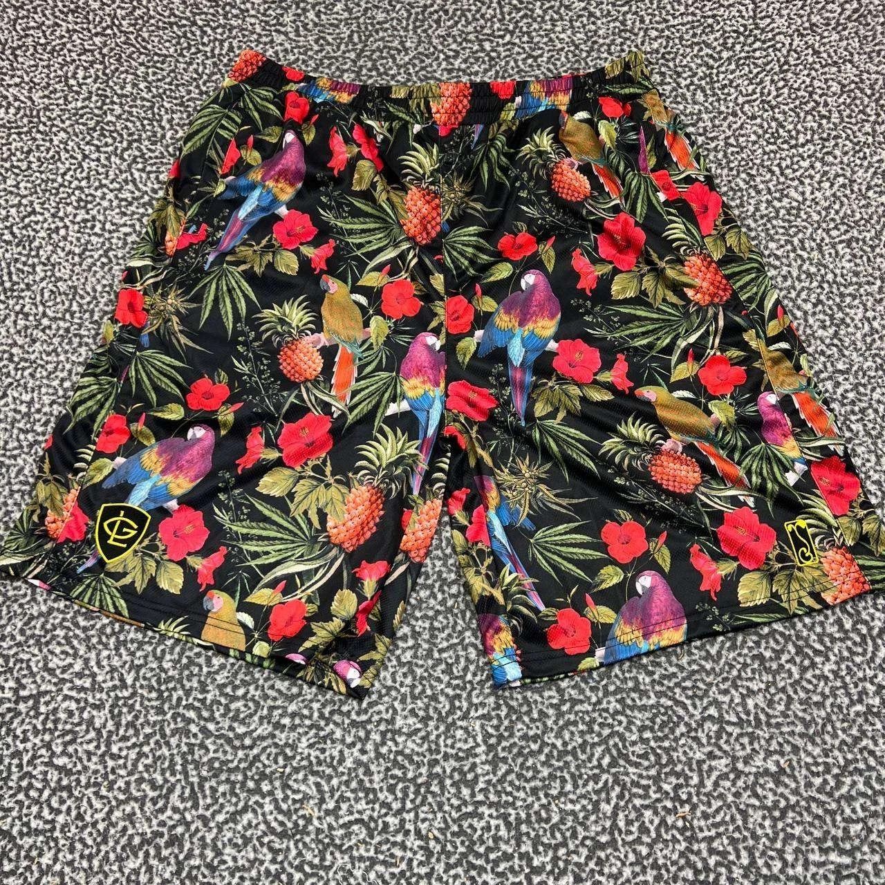 Grassroots California Greg Lutzka Athletic Shorts Men XXL 36 Mesh Hawaiian Floral Size US 36 / EU 52 - 1 Thumbnail