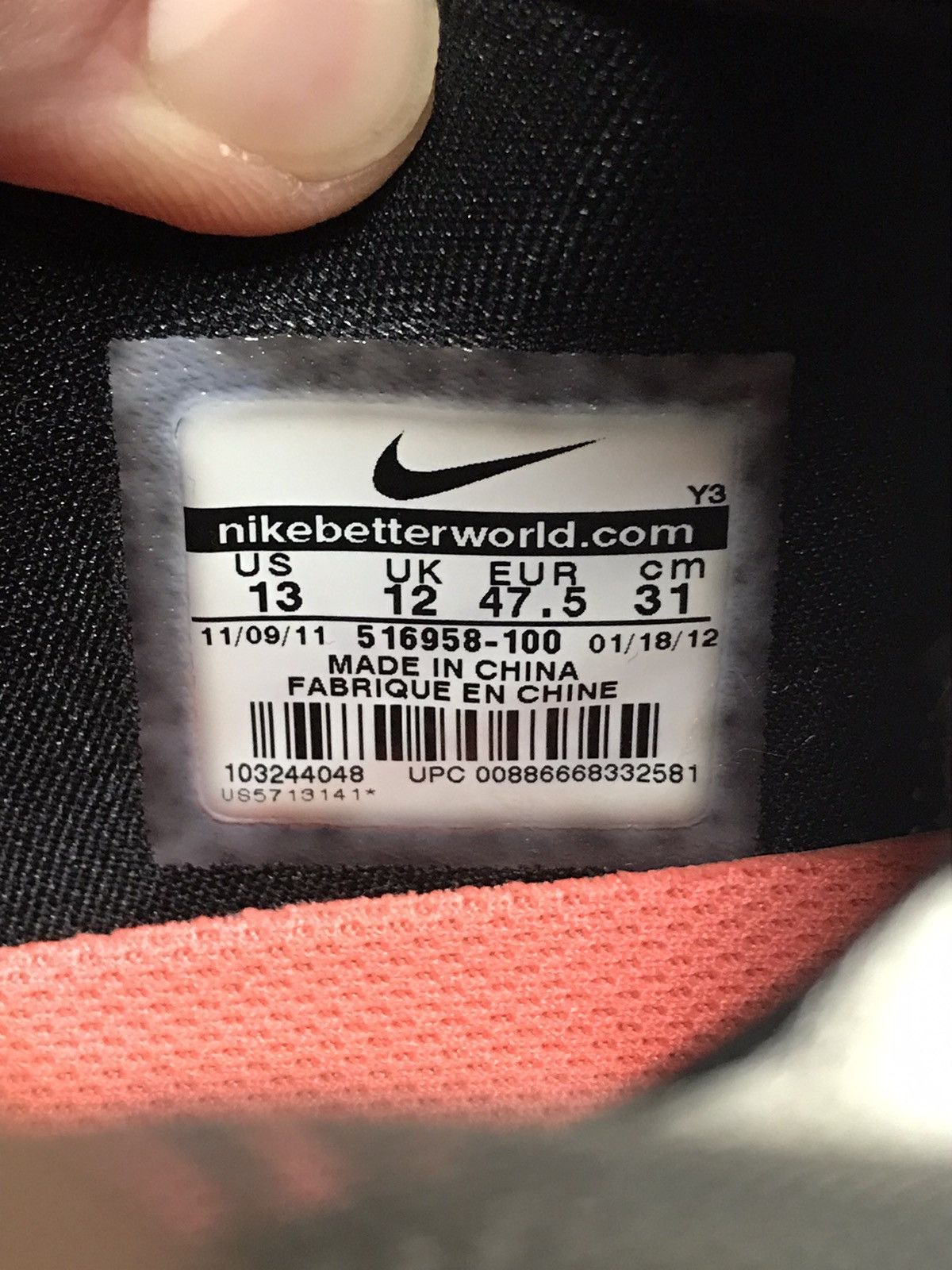 Nike Lebron 9 P.S. Elite Home 2012 Size US 13 / EU 46 - 8 Thumbnail