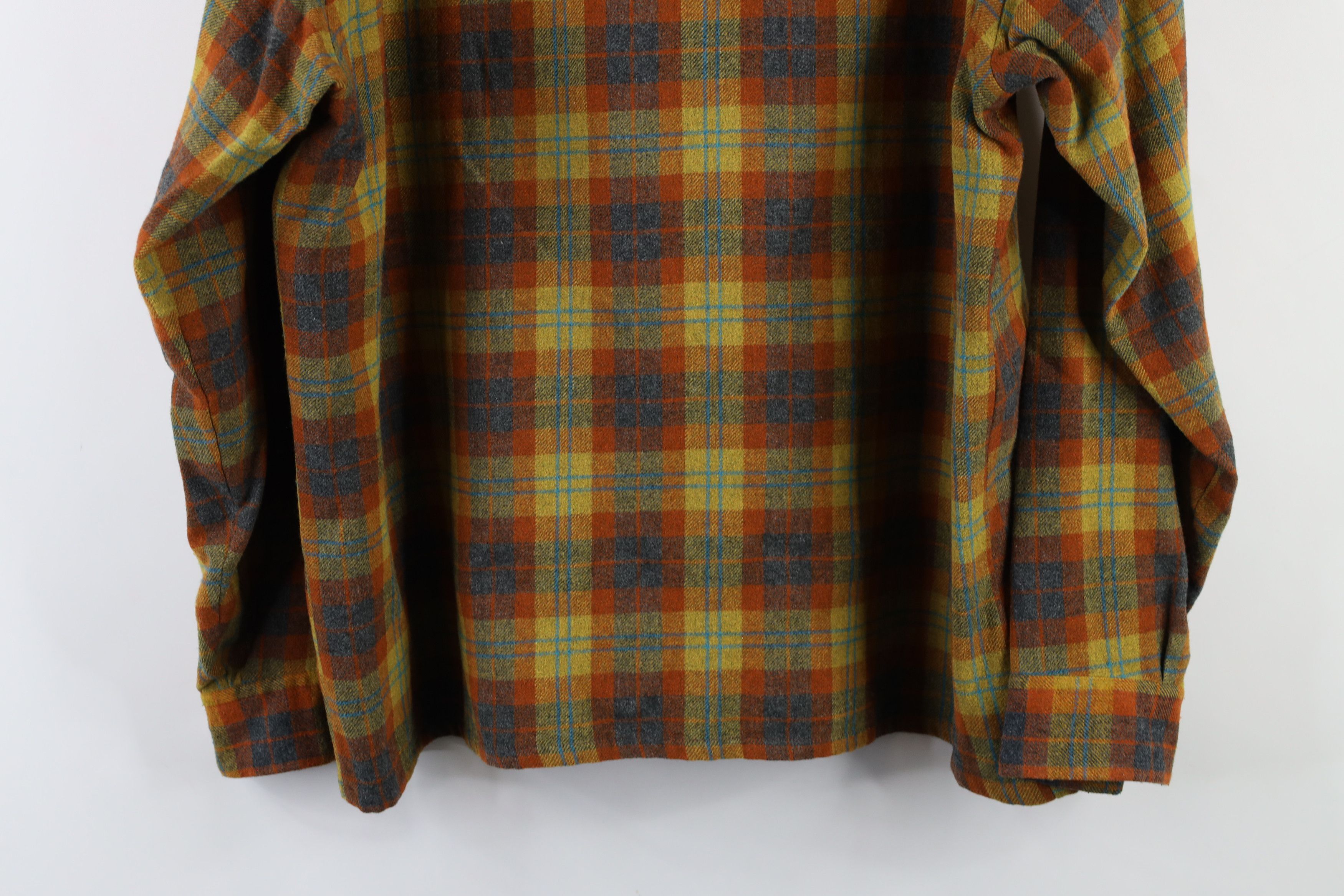 Vintage Vintage 50s 60s Rockabilly Board Button Shirt Plaid USA Size US L / EU 52-54 / 3 - 11 Thumbnail