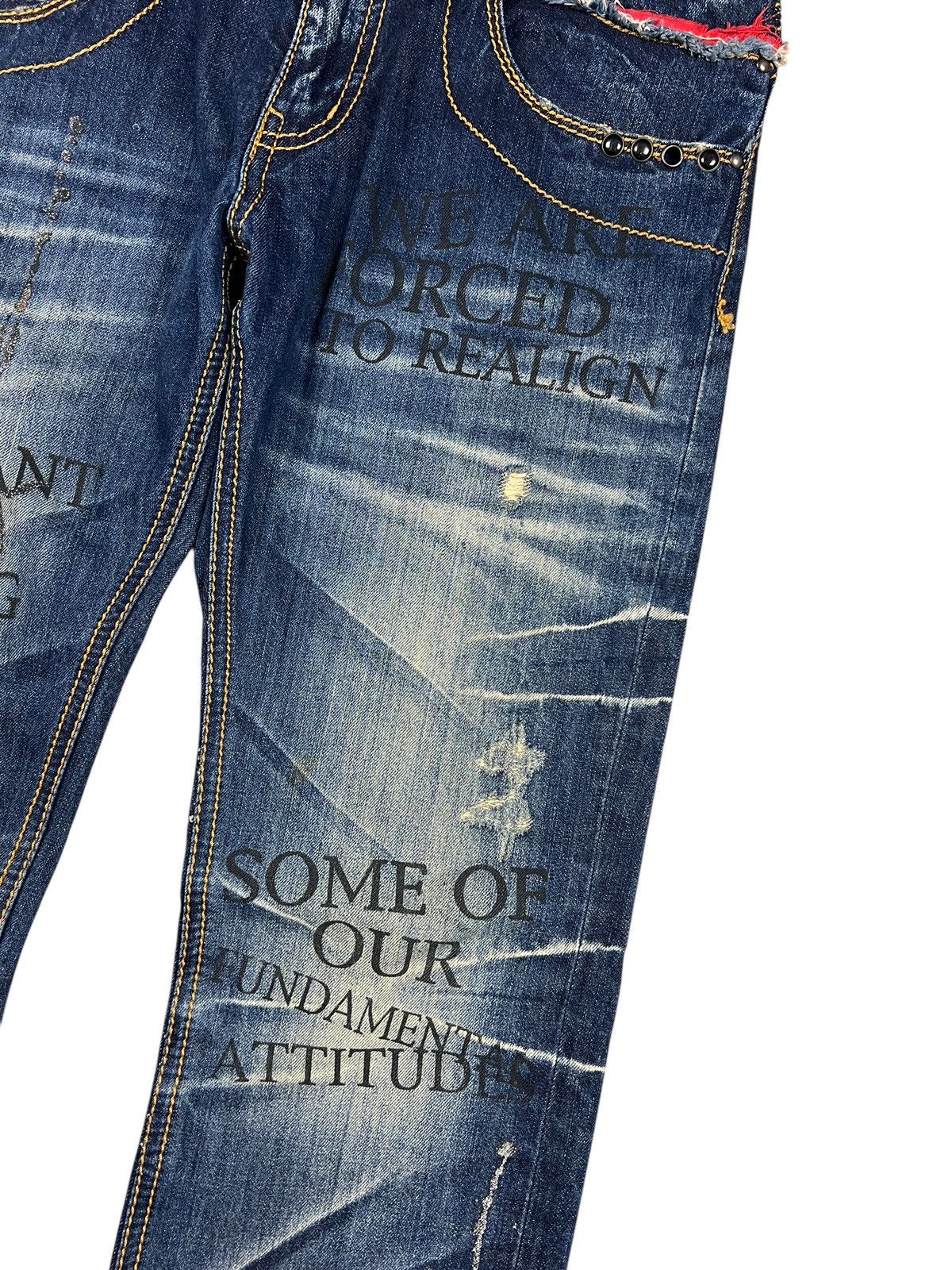 If Six Was Nine In The Attic Poem Denim Size US 34 / EU 50 - 6 Thumbnail