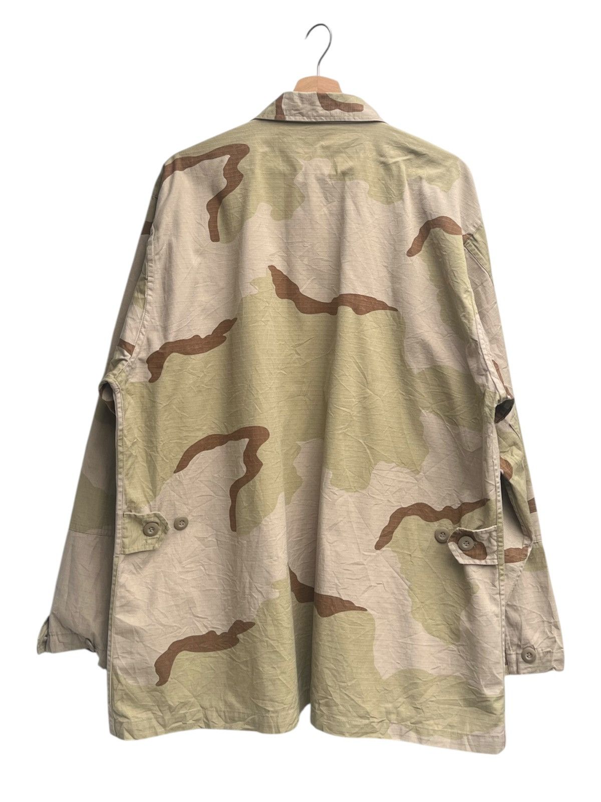 Vintage Desert Camouflage Nato Military Combat Jacket Size US L / EU 52-54 / 3 - 5 Thumbnail