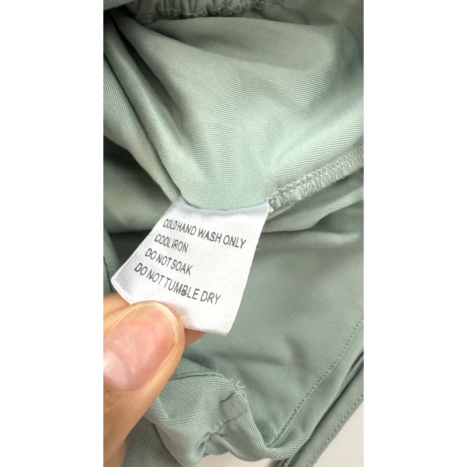 Vintage Blossom Dress Womens 8 Green Ruched Bodycon Mini Adjustable Straps Summer Party Dress Size M / US 6-8 / IT 42-44 - 3 Thumbnail