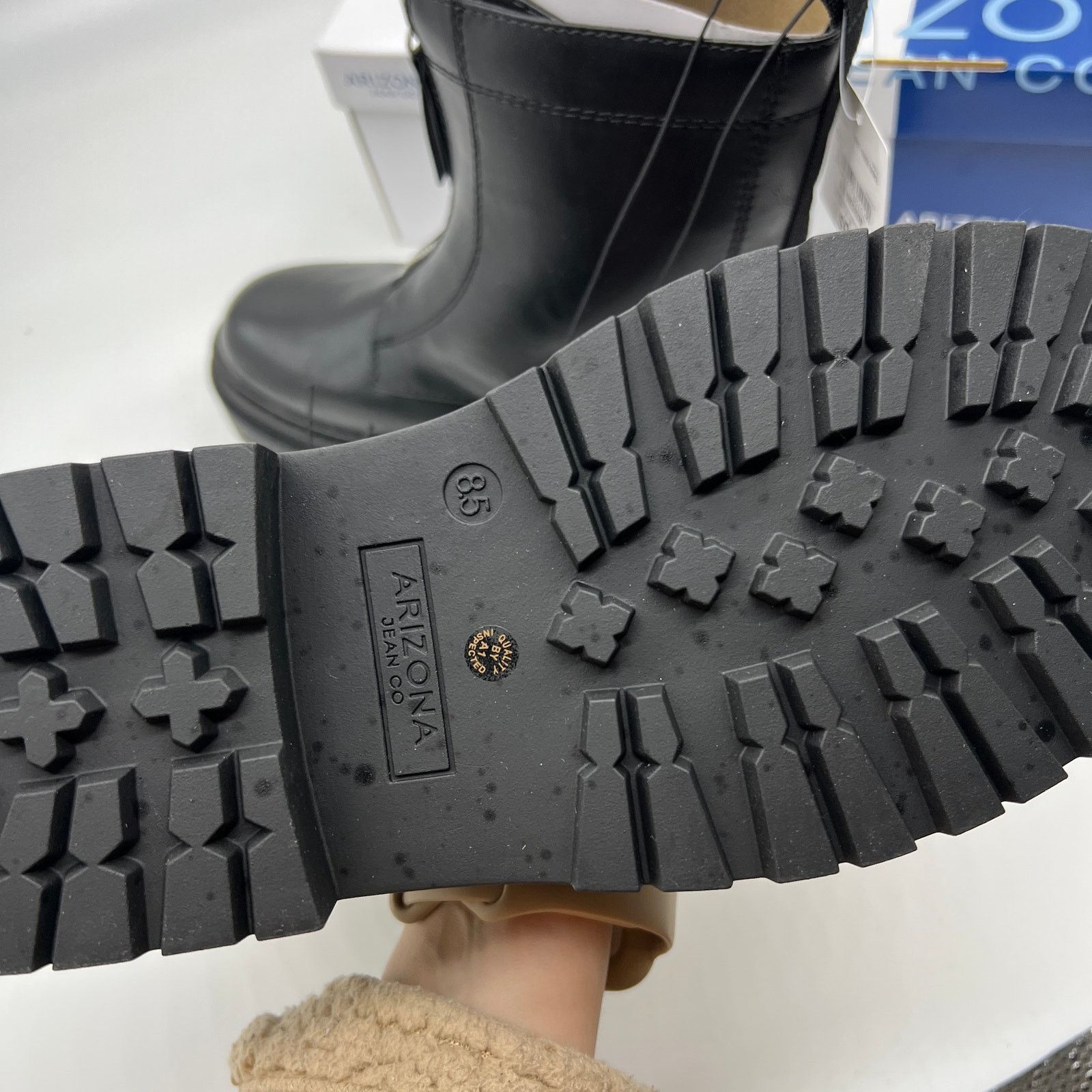 Other Arizona Jean Co Womens Xander Block Heel Motorcycle Boots Size US 8.5 / IT 38.5 - 8 Thumbnail