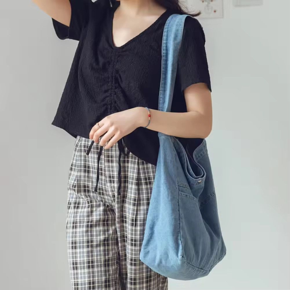 Japanese Brand × Vintage Versatile Jean Shoulder Bag Size ONE SIZE - 3 Thumbnail