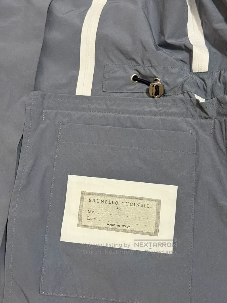 Brunello Cucinelli Brunello Cucinelli Jacket traveler's coat, lightweight, wi Size US M / EU 48-50 / 2 - 9 Thumbnail