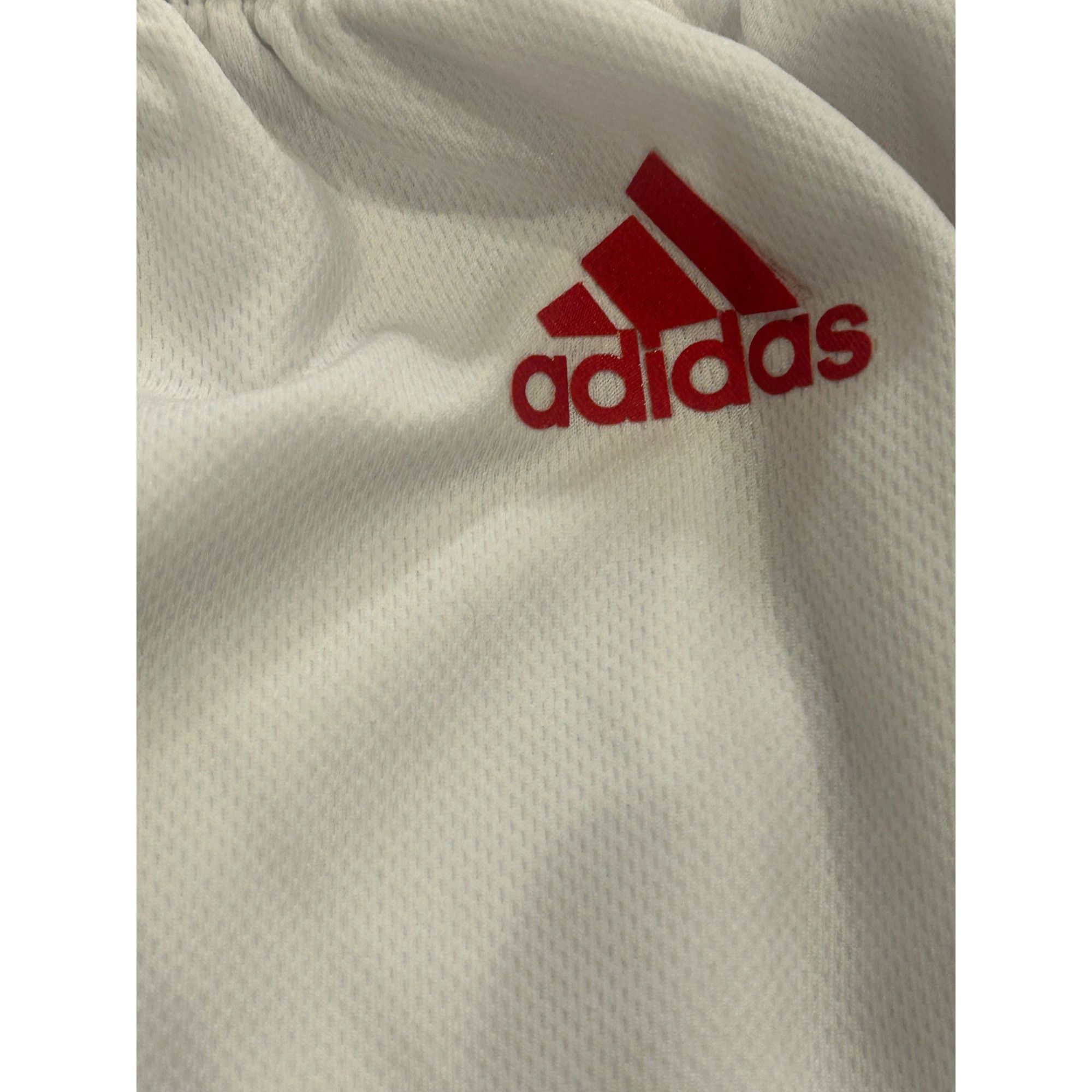 Adidas Adidas Miami Heat NBA Authentic Home Throwback White Basketb Size US 36 / EU 52 - 8 Thumbnail