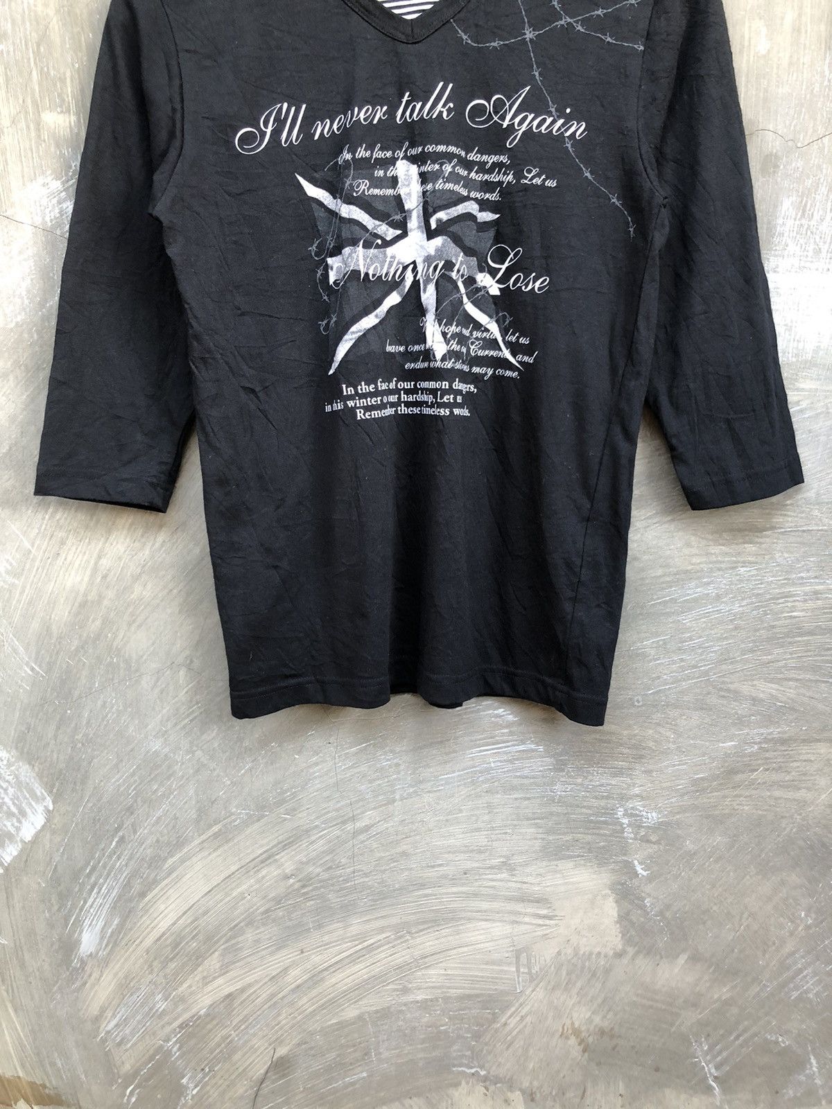 If Six Was Nine Y2K Japanese Spinash Avant Garde Style Longsleeve T-shirt Size M / US 6-8 / IT 42-44 - 3 Thumbnail