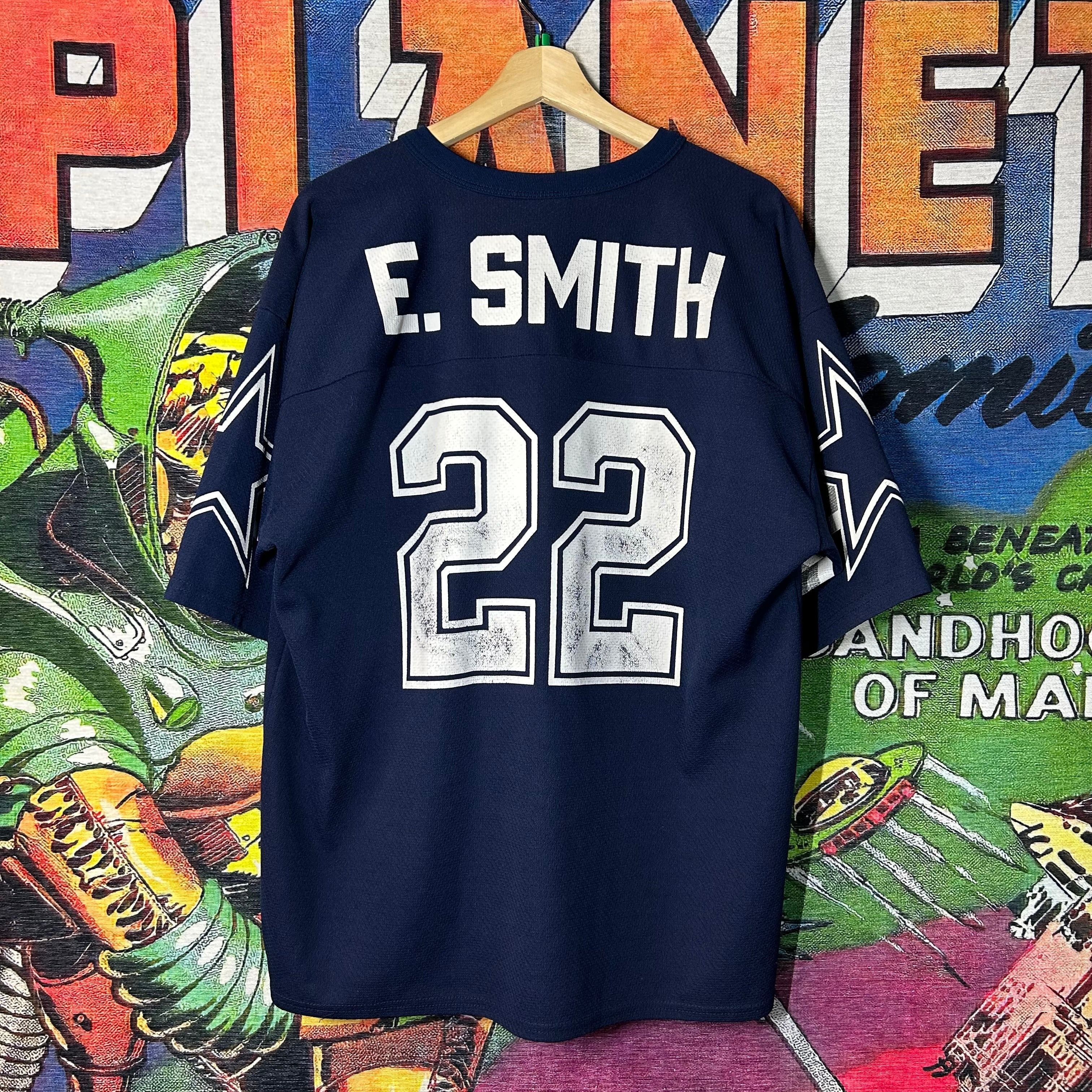Vintage Vintage 90s Dallas Cowboys Emmitt Smith Football Jersey Size US L / EU 52-54 / 3 - 2 Thumbnail