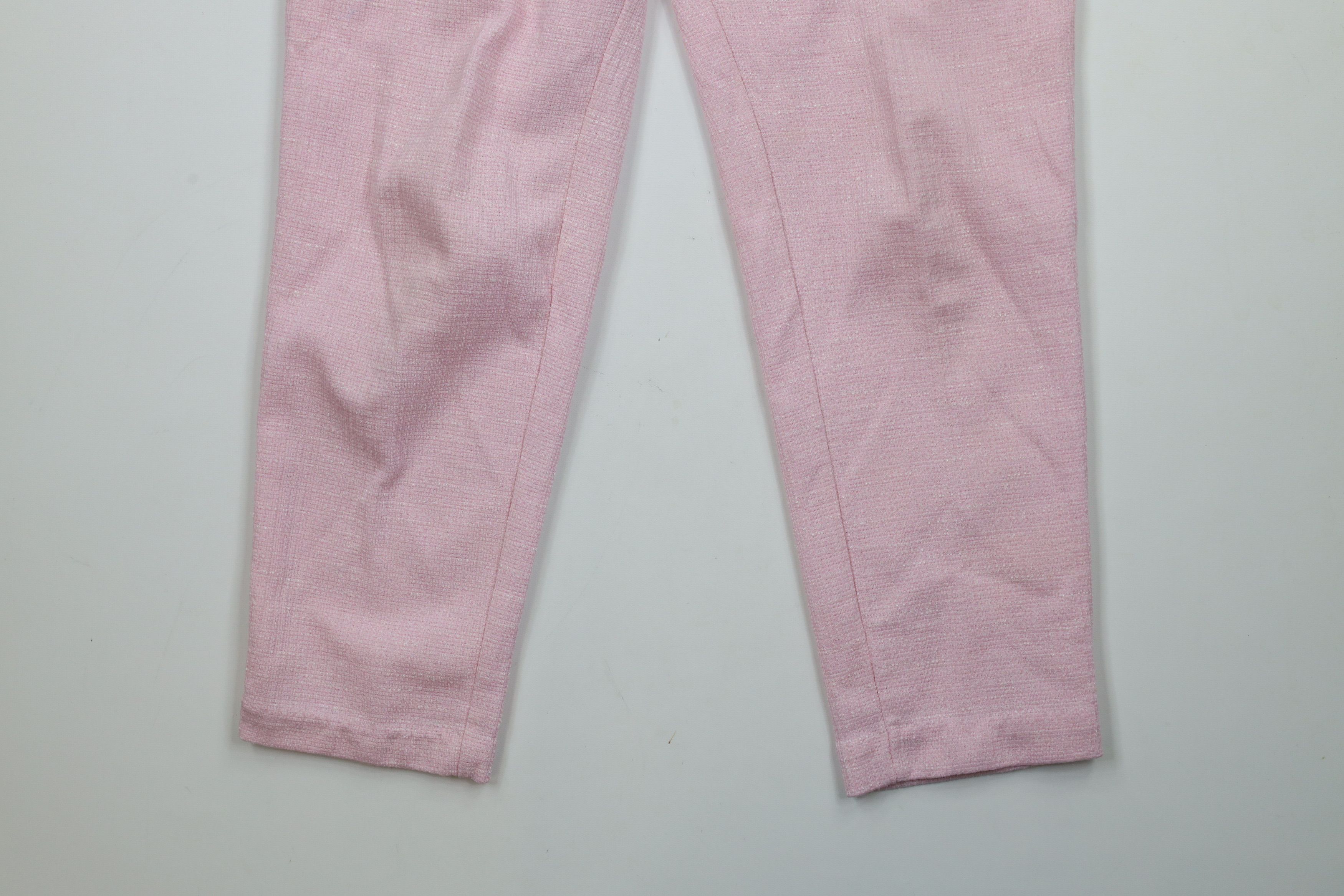 Vintage Vintage 70s Streetwear Silk Blend Knit Tapered Leg Pants USA Size 38" / US 16 / IT 52 - 4 Thumbnail