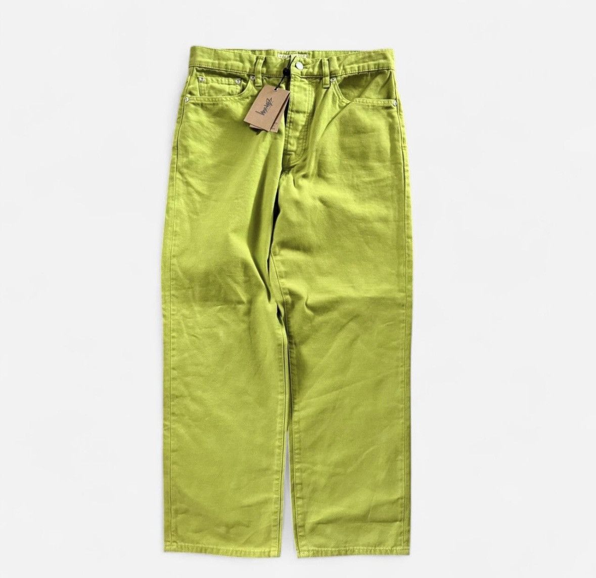 Stussy STUSSY CLASSIC JEANS WASHED CANVAS Size US 30 / EU 46 - 1 Thumbnail
