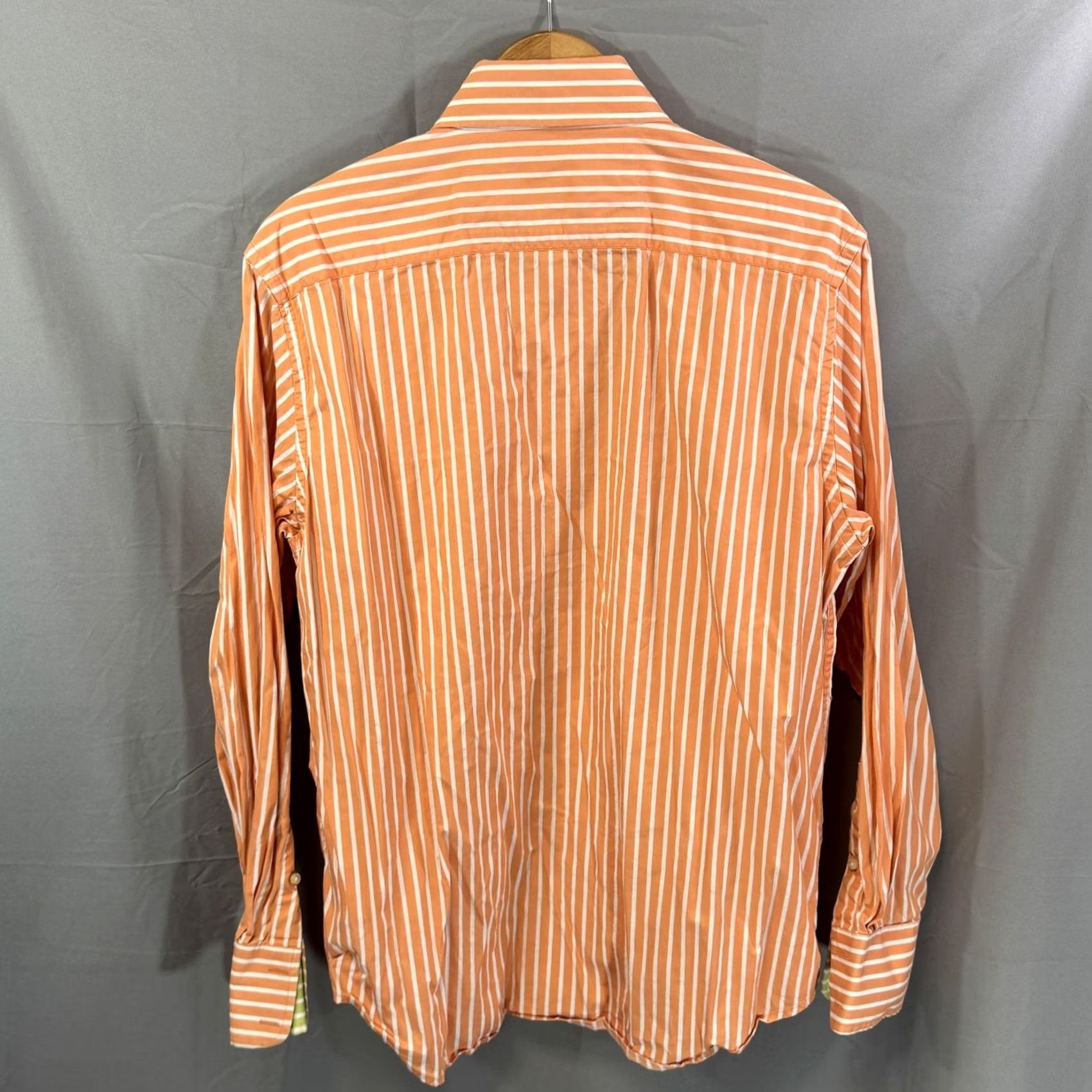 Robert Graham Robert Graham Shirt Mens Large Stripe Button Down Long Sleeve Dress Shirt Size 42R - 2 Thumbnail