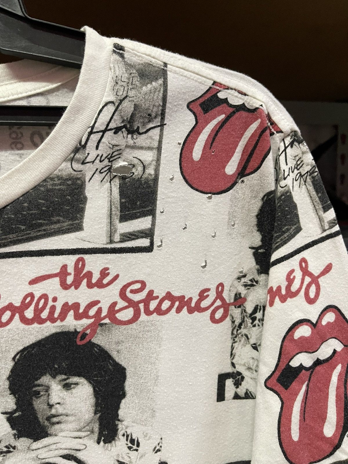 Band Tees Band Tees x The Rolling Stone Full Print🔥🔥🔥 Size US L / EU 52-54 / 3 - 4 Thumbnail