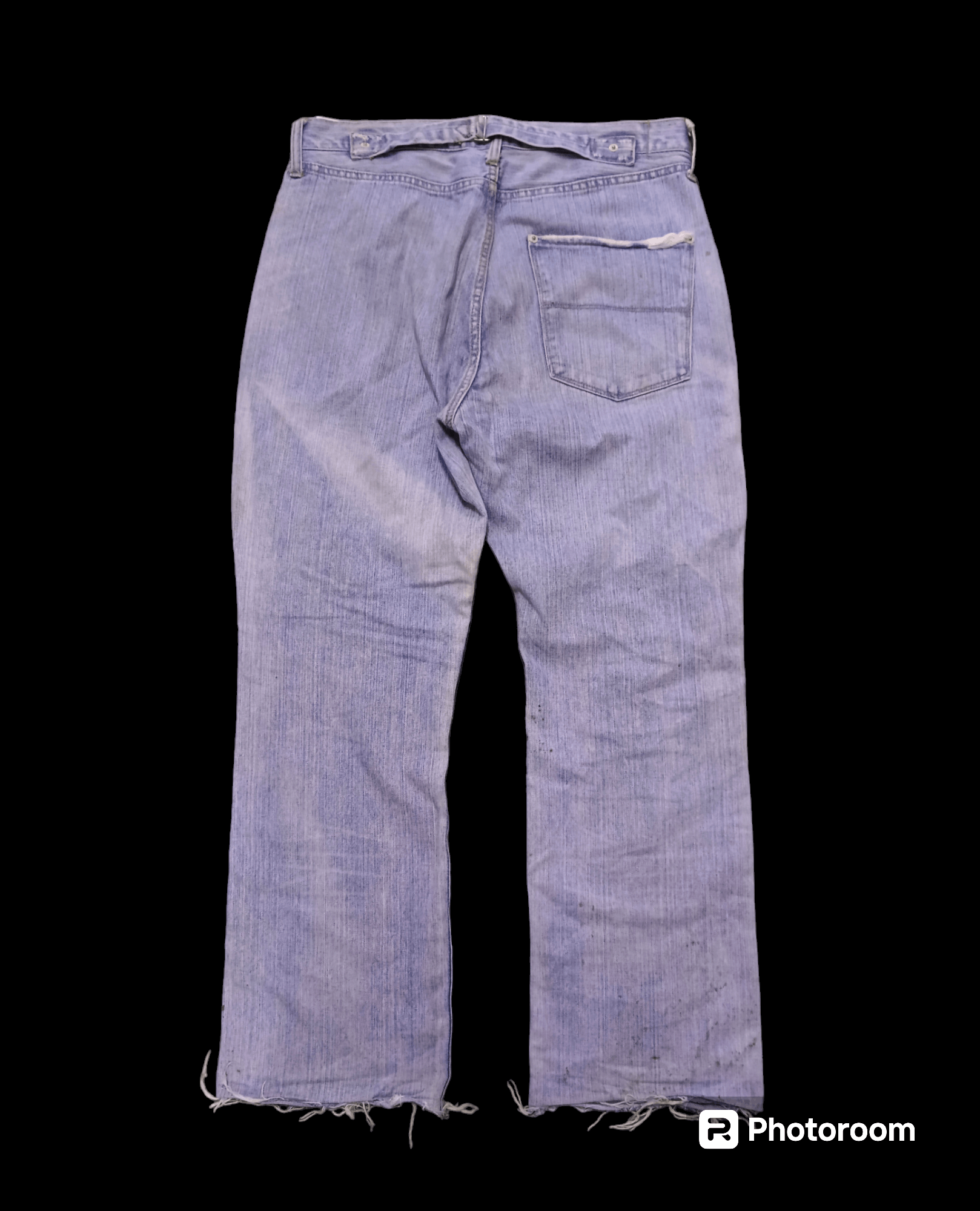 Japanese Brand SICK BORO KAPITAL STYLE EXHIBITIONIST DENM PANTS Size US 33 - 2 Thumbnail