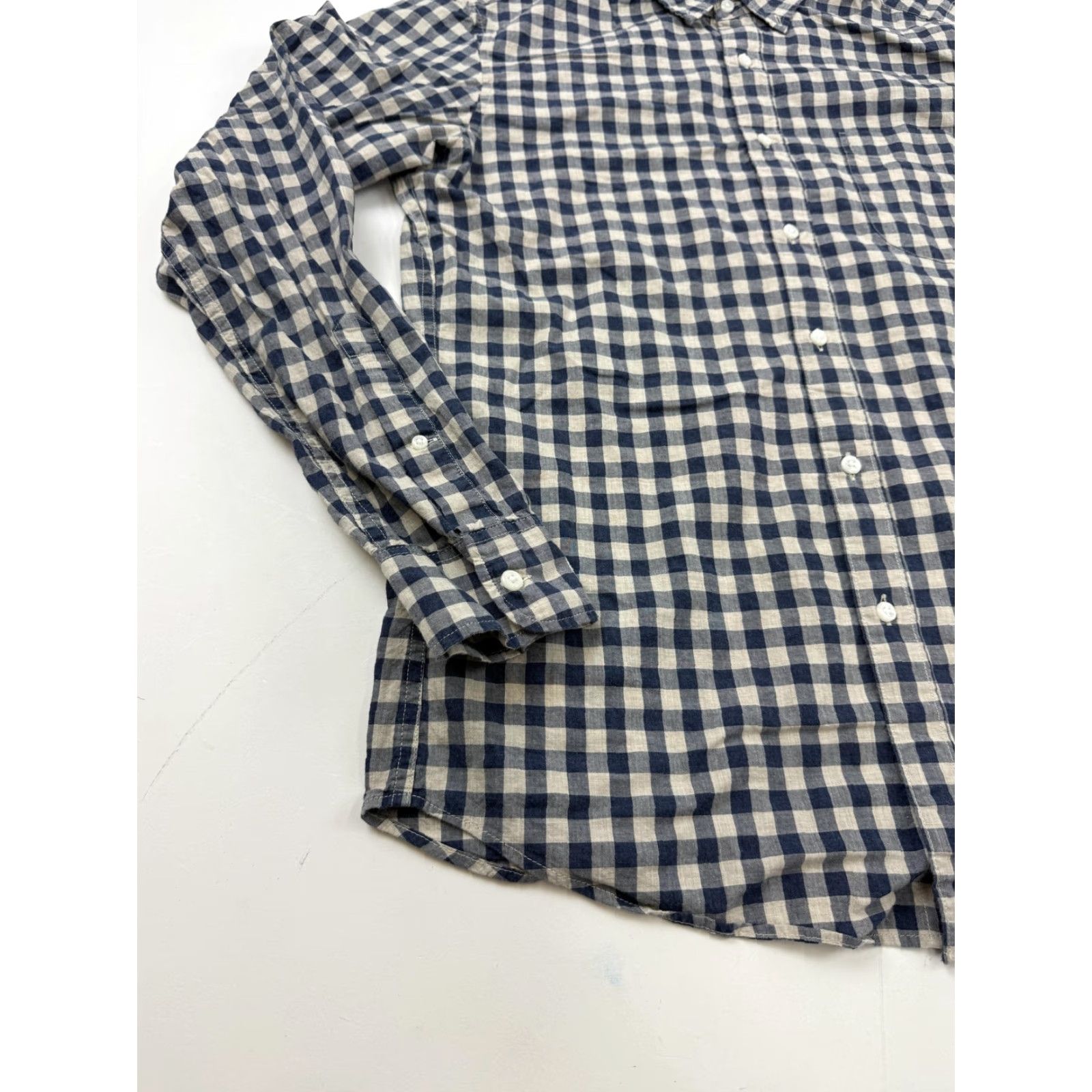 J.Crew J.Crew Shirt Mens Medium Blue Check Plaid Slim Fit Button Down Casual Size US M / EU 48-50 / 2 - 3 Thumbnail