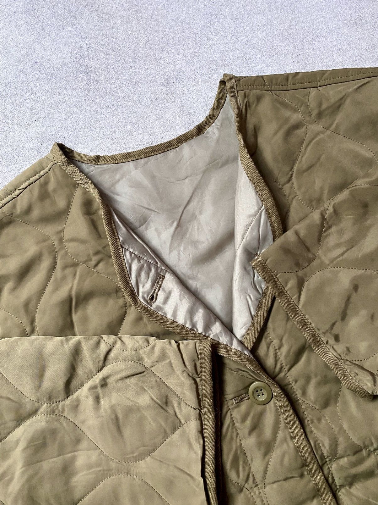 Japanese Brand JAVA JAPAN LINEAR, QUILTED JACKET Size US L / EU 52-54 / 3 - 13 Thumbnail