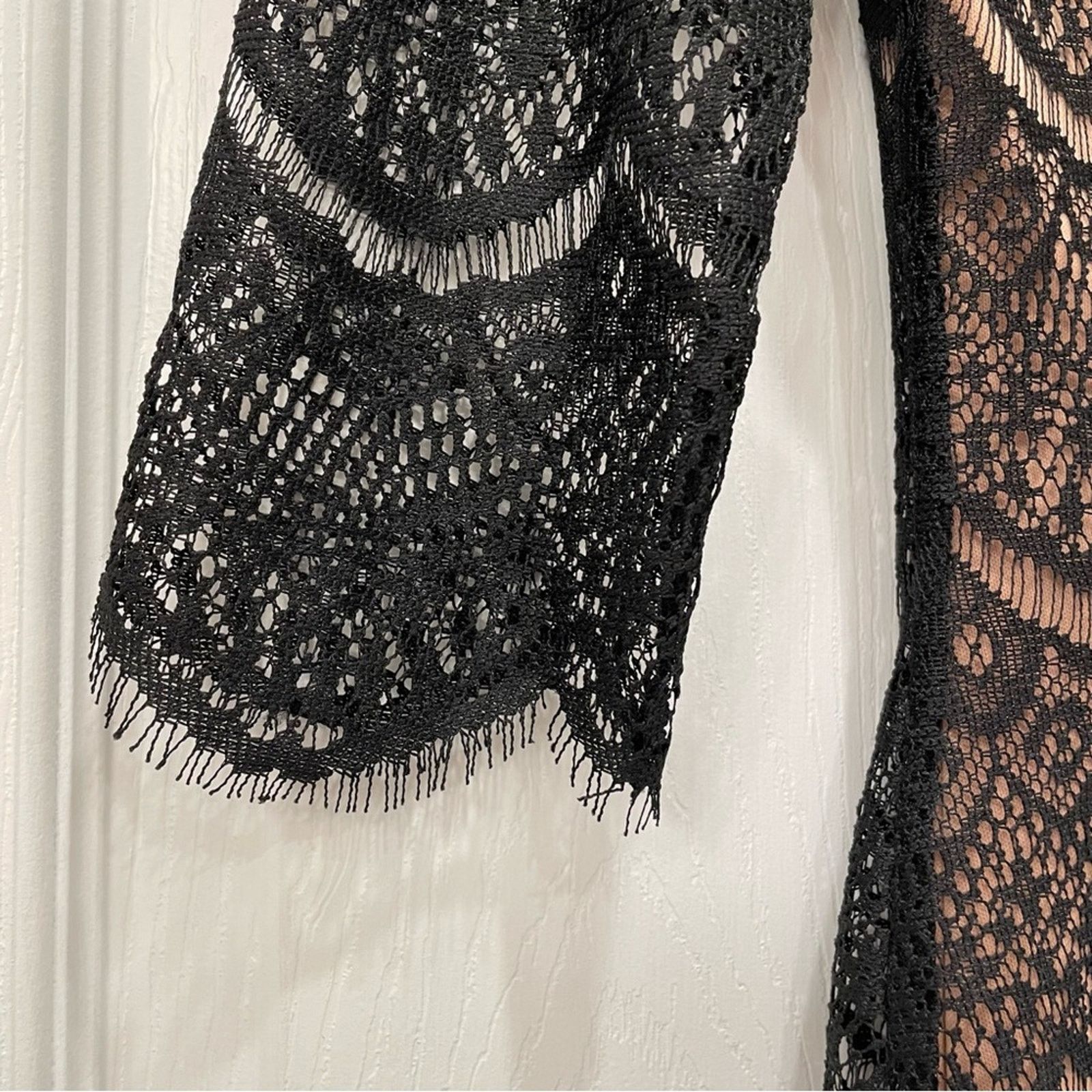 Guess Guess Black Lace Dress 2 Size S / US 4 / IT 40 - 11 Thumbnail