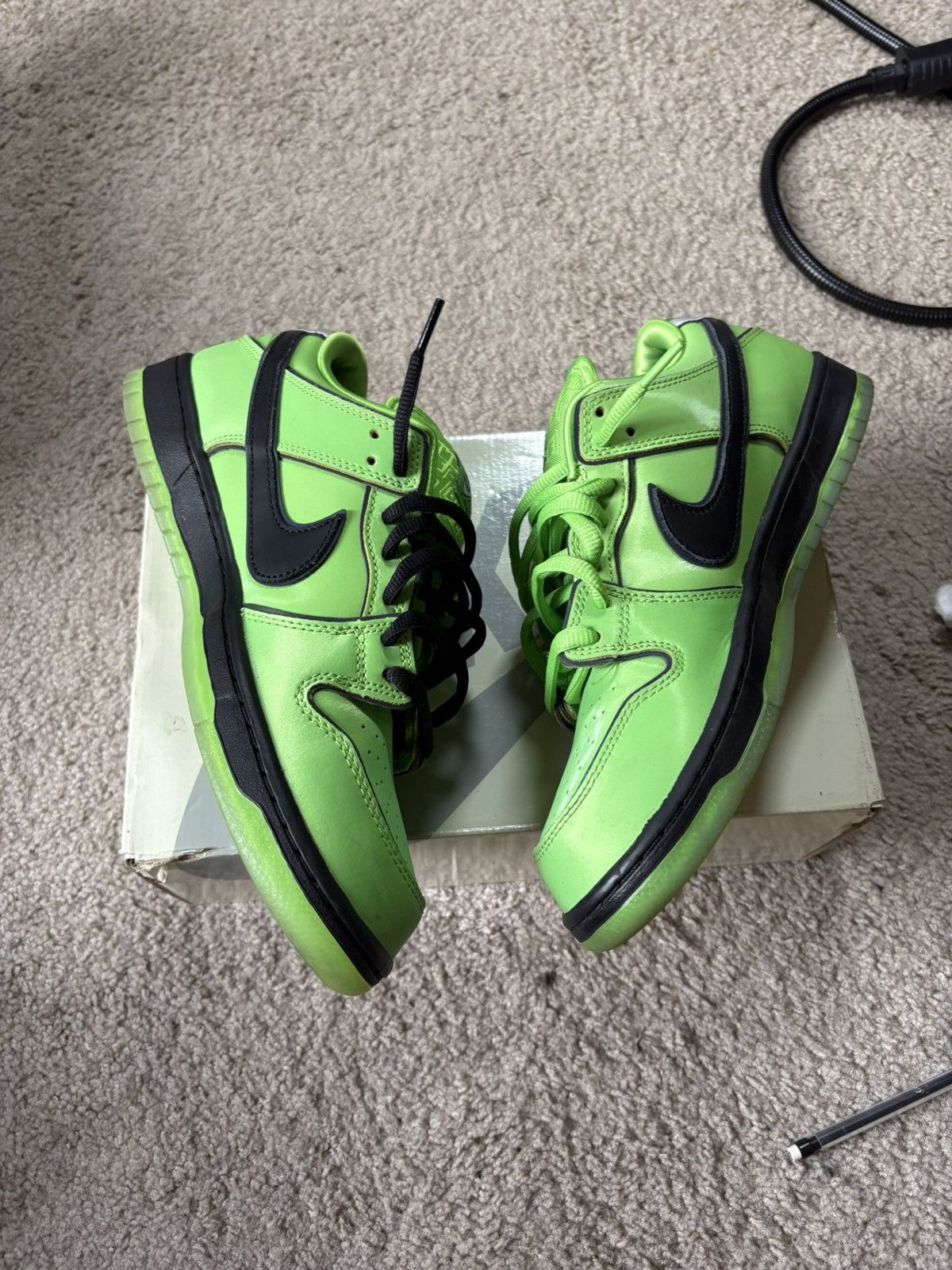 Nike SB Nike dunk low sb powder puff butter cup Size US 9 / EU 42 - 4 Thumbnail