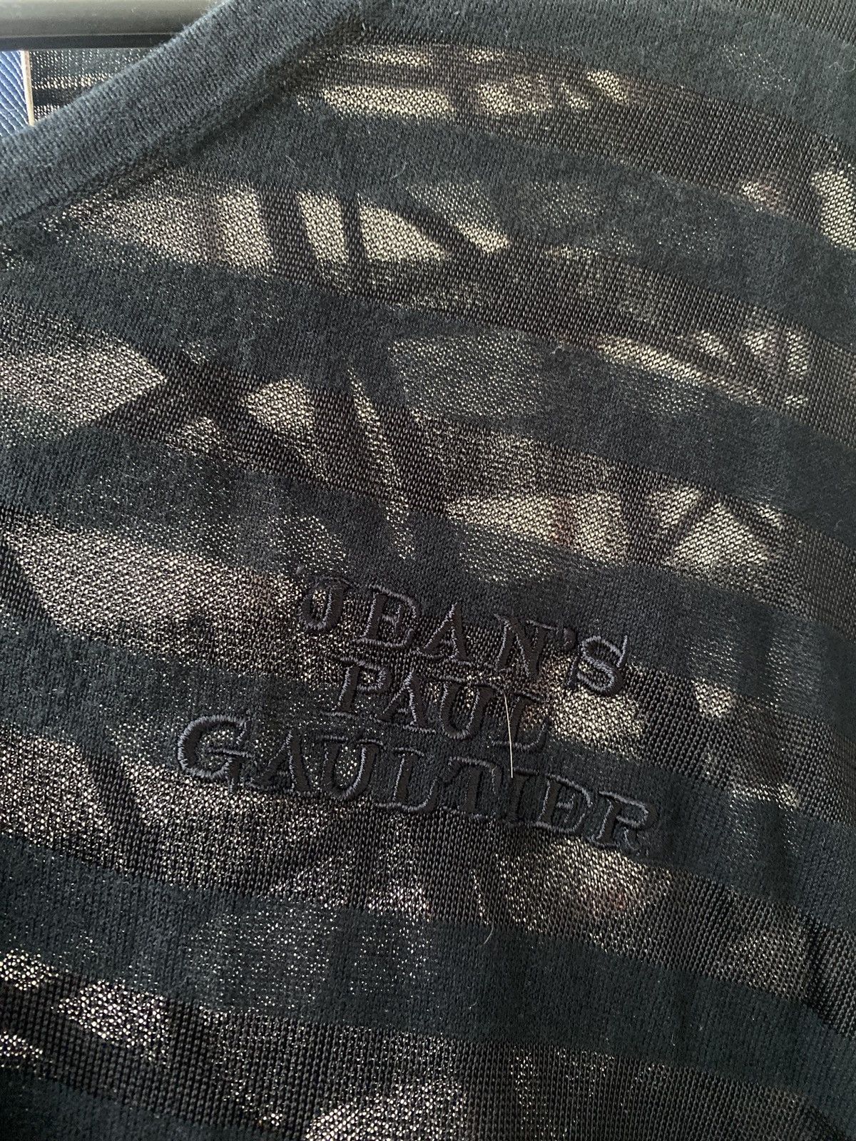 Jean Paul Gaultier Luxury jean paul gaultier transparent with logo on chest Size L / US 10 / IT 46 - 6 Thumbnail