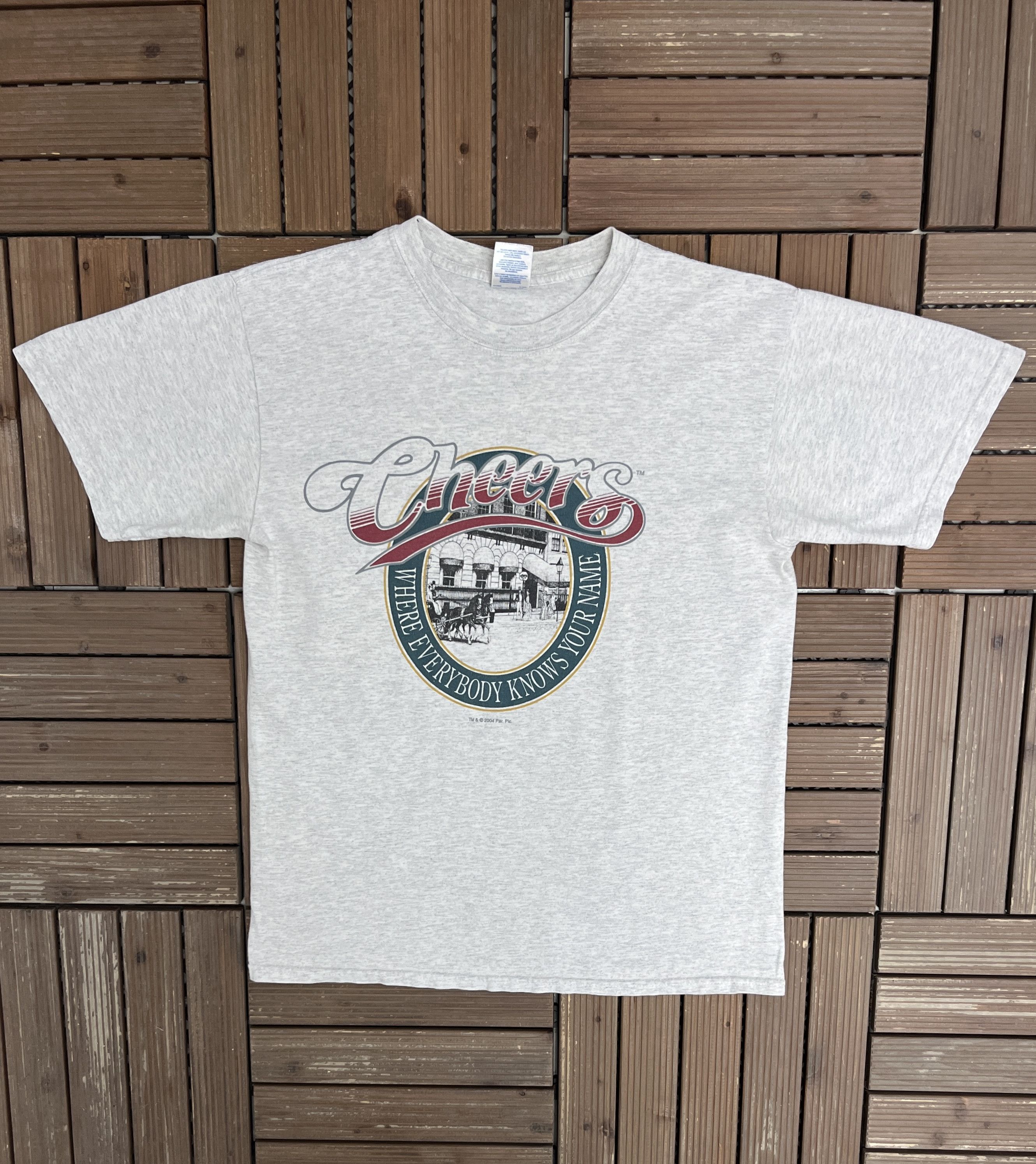 Vintage Cheers Where Everybody Knows Your Name Vintage T-Shirt Tee Size US M / EU 48-50 / 2 - 1 Thumbnail