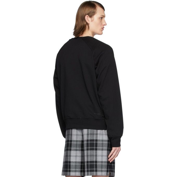 Neil Barrett Neil Barrett Black Thunderbolt Chain Sweatshirt Size US L / EU 52-54 / 3 - 3 Thumbnail