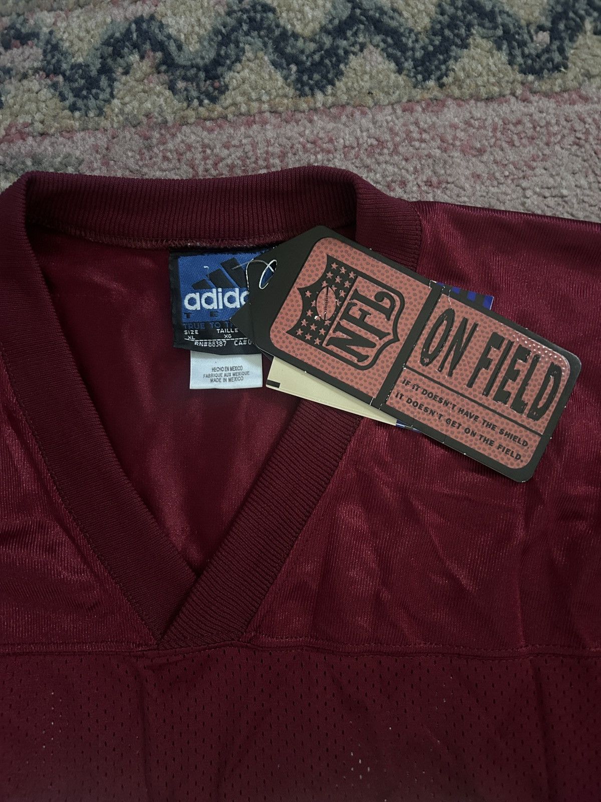 Adidas VTG Stephen Davis #48 Washington Redskins Adidas Jersey Size US XL / EU 56 / 4 - 3 Thumbnail
